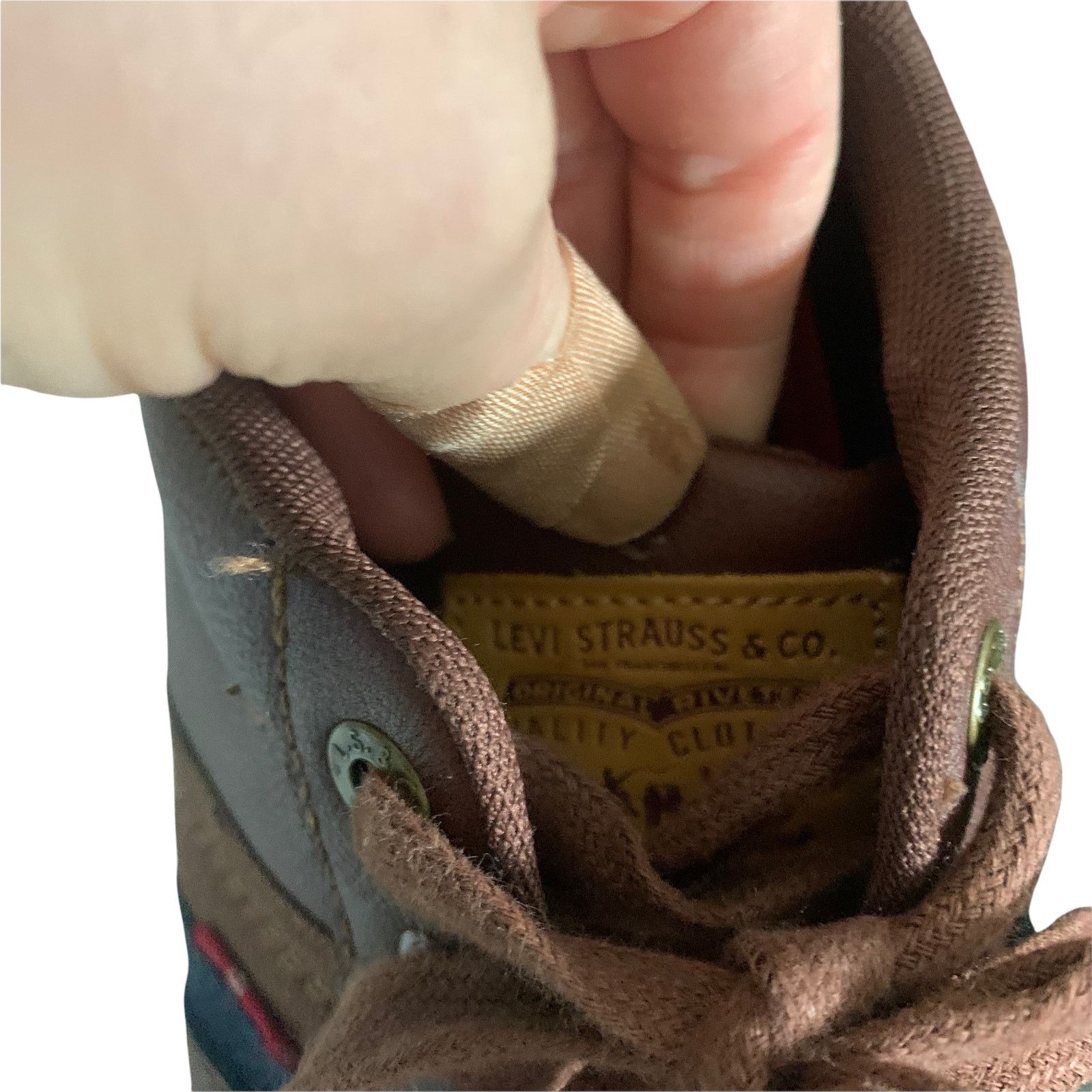 Levi's Levi's Turner Nappa Brown Classic Sneakers 11 Faux Leather Size US 11 / EU 44 - 11 Thumbnail