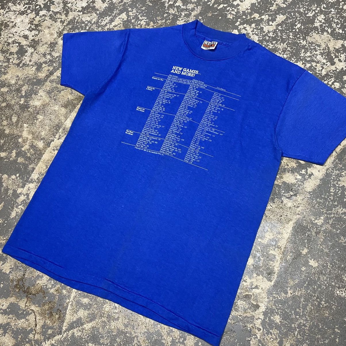 Vintage Vintage New Games And More 1981 Tshirt Size US L / EU 52-54 / 3 - 2 Thumbnail