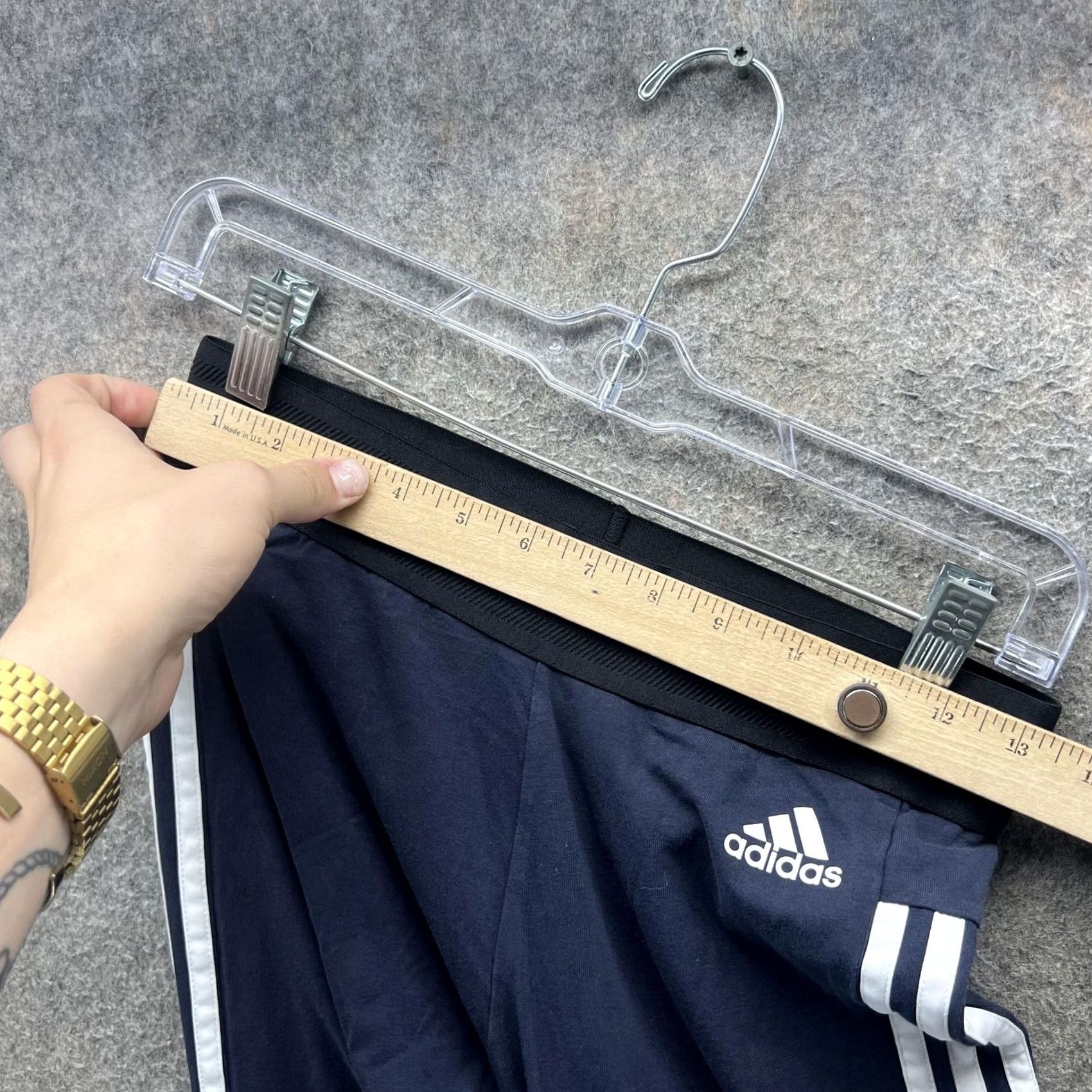 Adidas Adidas Pants Womens M Navy Blue Tiro 17 3 Stripe Track Pants Athletic Running Gym Soccer Women Size 32" / US 10 / IT 46 - 5 Thumbnail