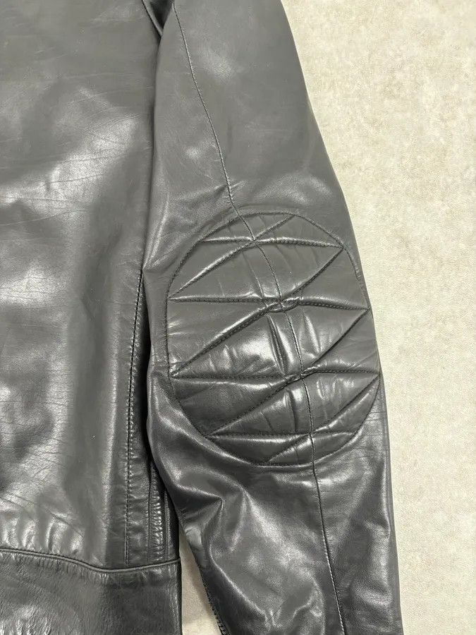 Prada AW2009 Prada Black Padded Leather Biker Jacket Size US M / EU 48-50 / 2 - 12 Thumbnail