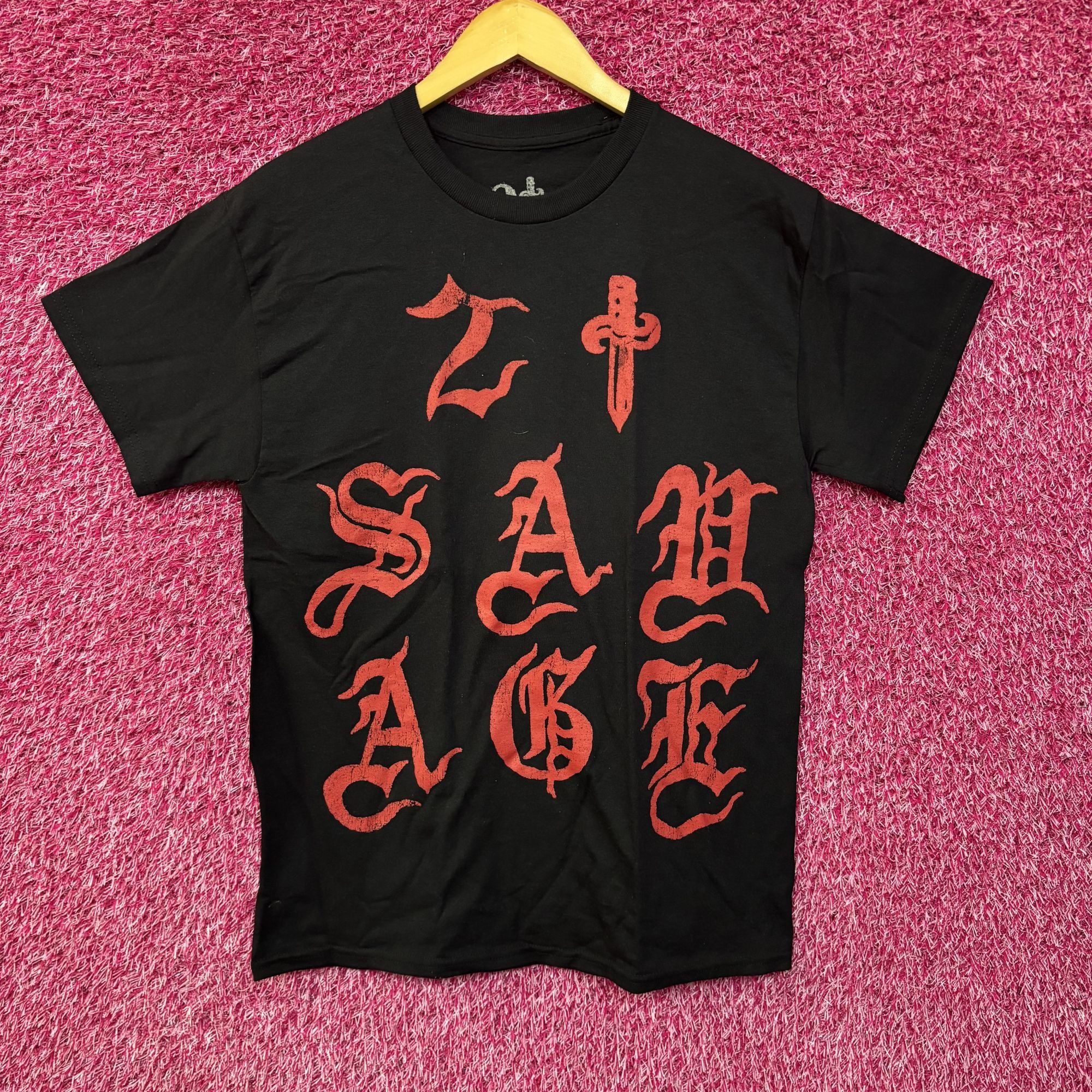21 Savage 21 Savage European Tour Black T-Shirt Small Size US S / EU 44-46 / 1 - 1 Thumbnail