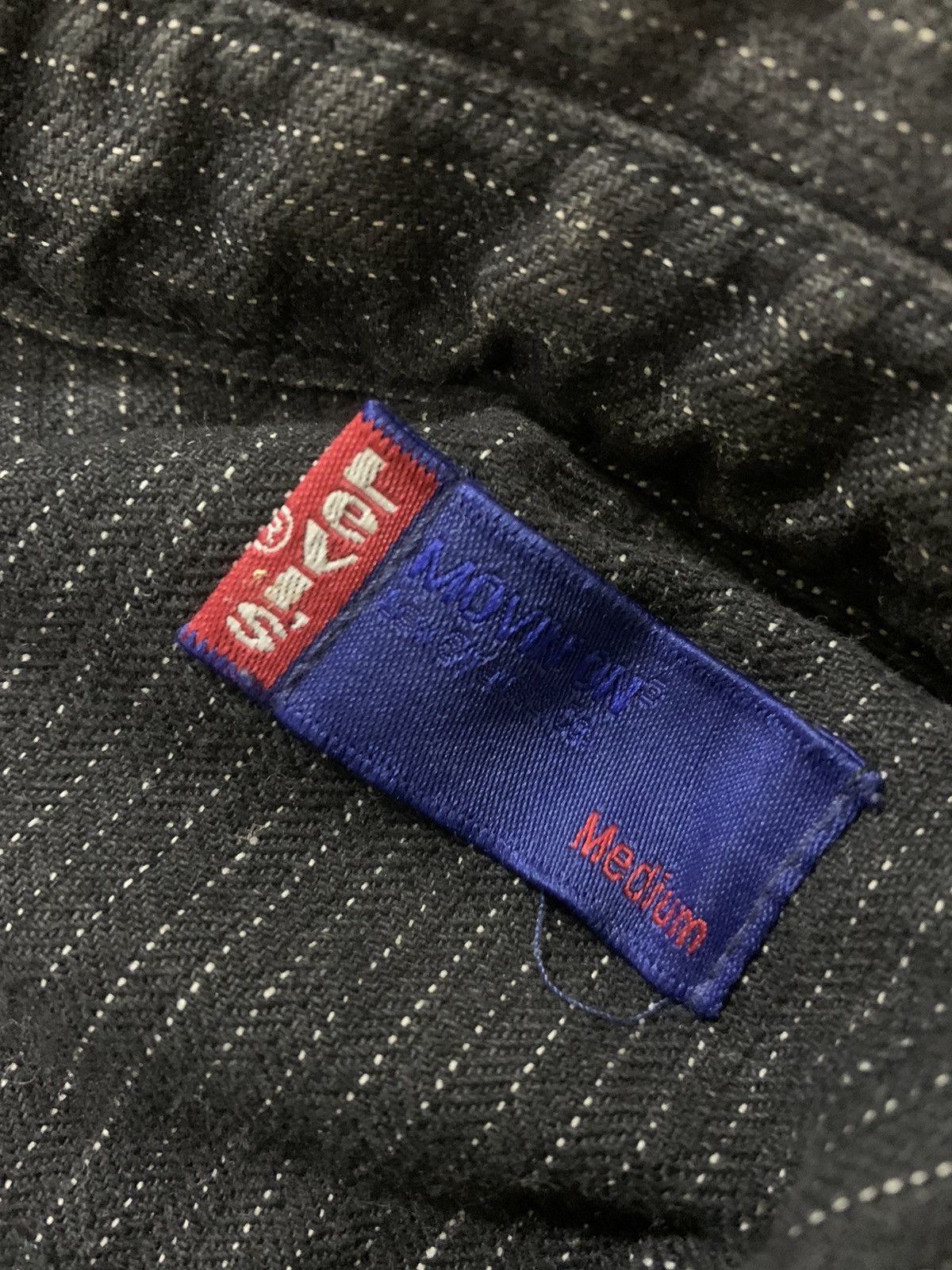 Levi's Vintage Clothing 💥Levi’s Movin On Denim Stripe Zipper Jacket Size US M / EU 48-50 / 2 - 6 Thumbnail
