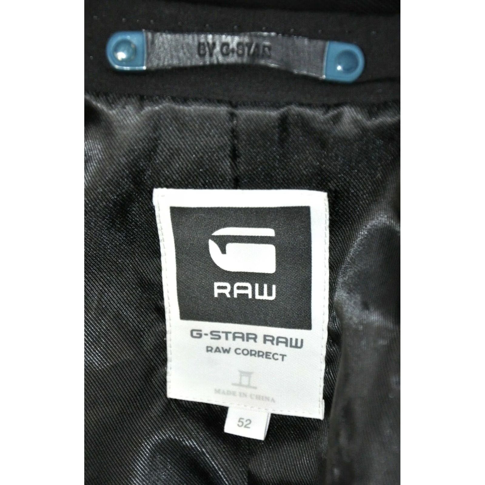 G-Star G-Star RAW Correct RTC Blazer 2 Blazer Mens Black 52 Size 52R - 7 Thumbnail