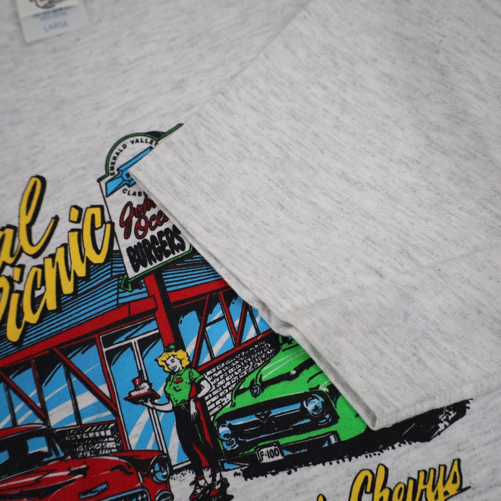 Vintage Vintage 1991 Classic Chevy Annual Picnic Graphic T Shirt Size US L / EU 52-54 / 3 - 8 Thumbnail