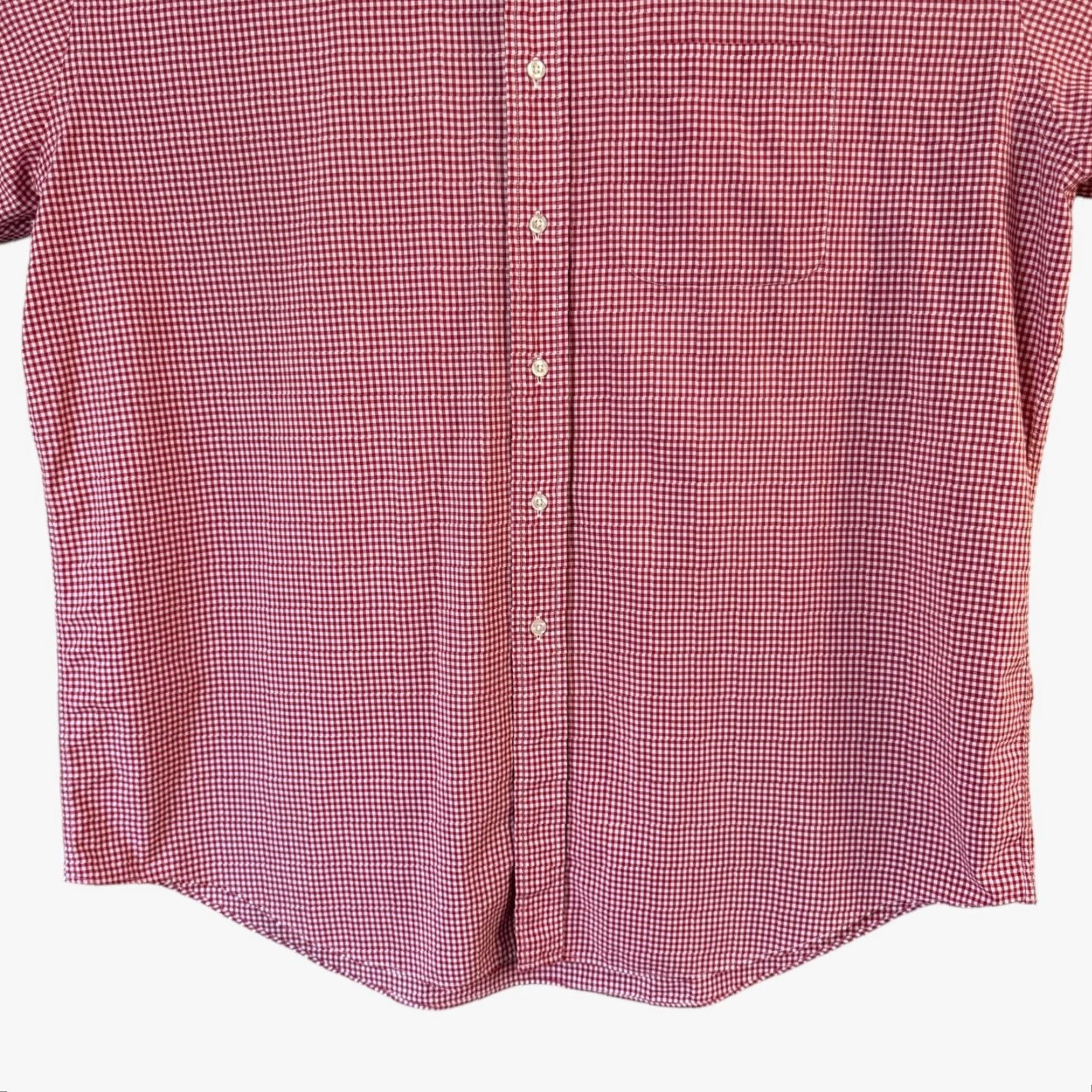 Vintage VINTAGE LL Bean Gingham Plaid Button-Down Shirt Red XXLT 100% Cotton Men’s Big & Tall Button-Up 90s Casual Size US XXL / EU 58 / 5 - 6 Thumbnail