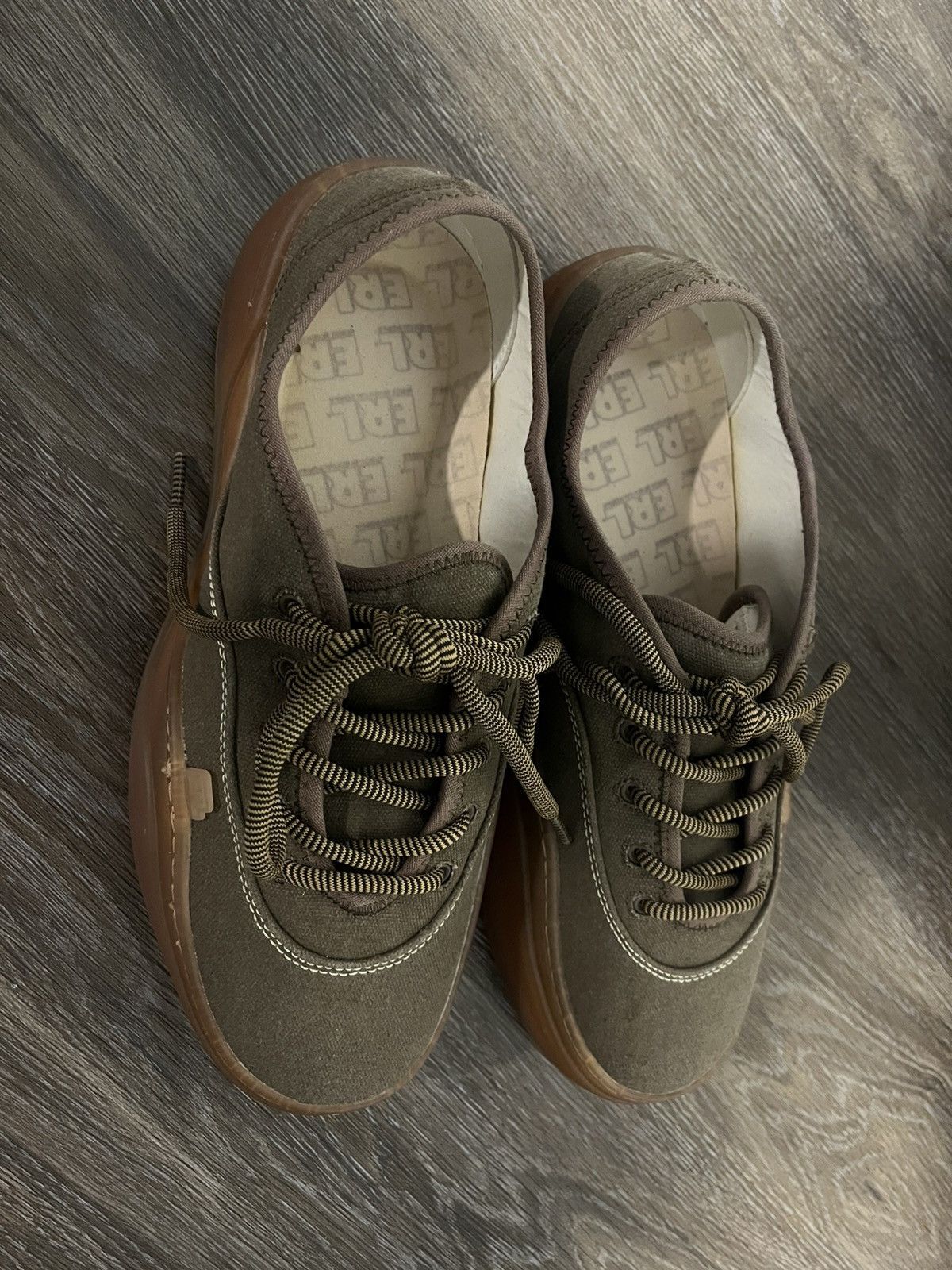ERL Brown Coupe Sneakers