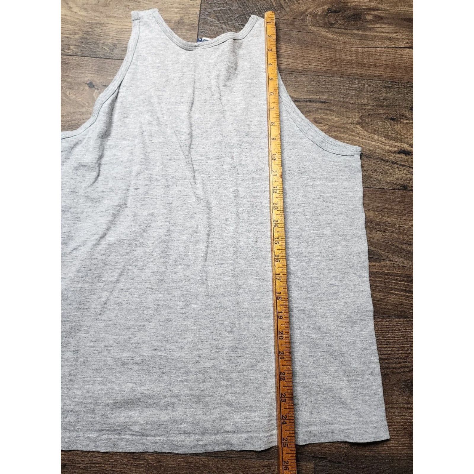 Jansport VINTAGE Jansport Tank Top Shirt STETSON University Graphic Tee 1980s Gray Mens L-SIZE Size US L / EU 52-54 / 3 - 3 Thumbnail