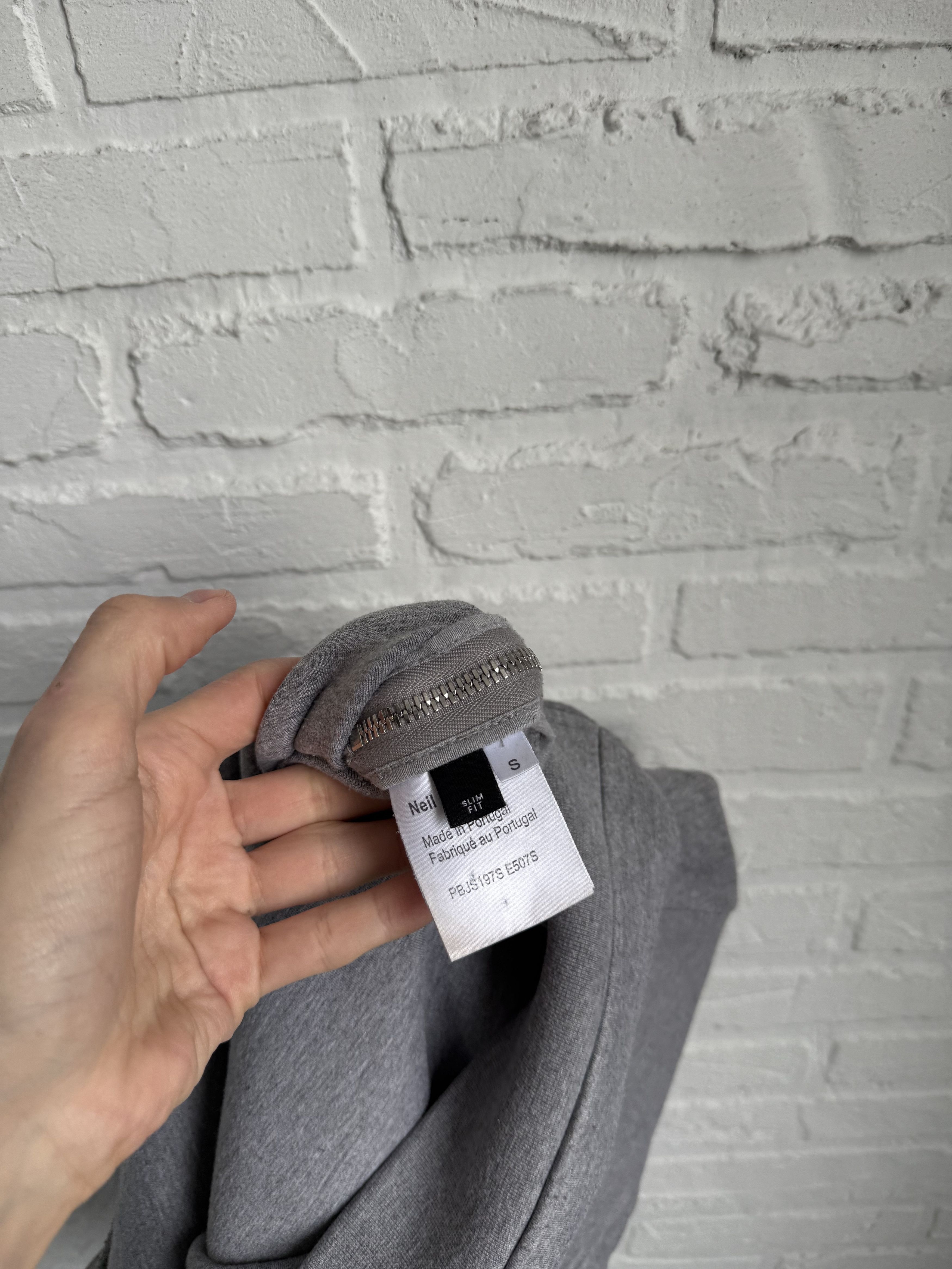 Neil Barrett Neil Barrett black thunder gray sweatshirt Size US S / EU 44-46 / 1 - 4 Thumbnail