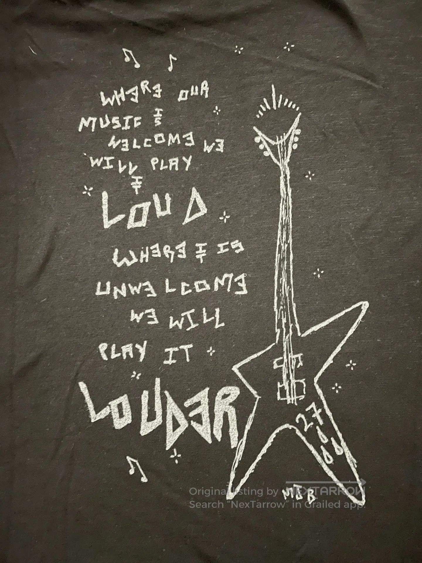 Marc Jacques Burton Marc Jacques Burton Distressed Tee. Size US XL / EU 56 / 4 - 5 Thumbnail