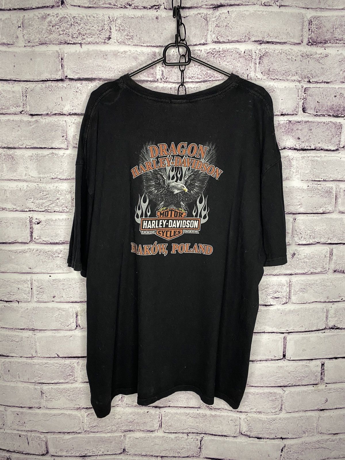 Vintage Men's vintage Harley Davidson Poland tee T-Shirt Size US XXL / EU 58 / 5 - 8 Thumbnail