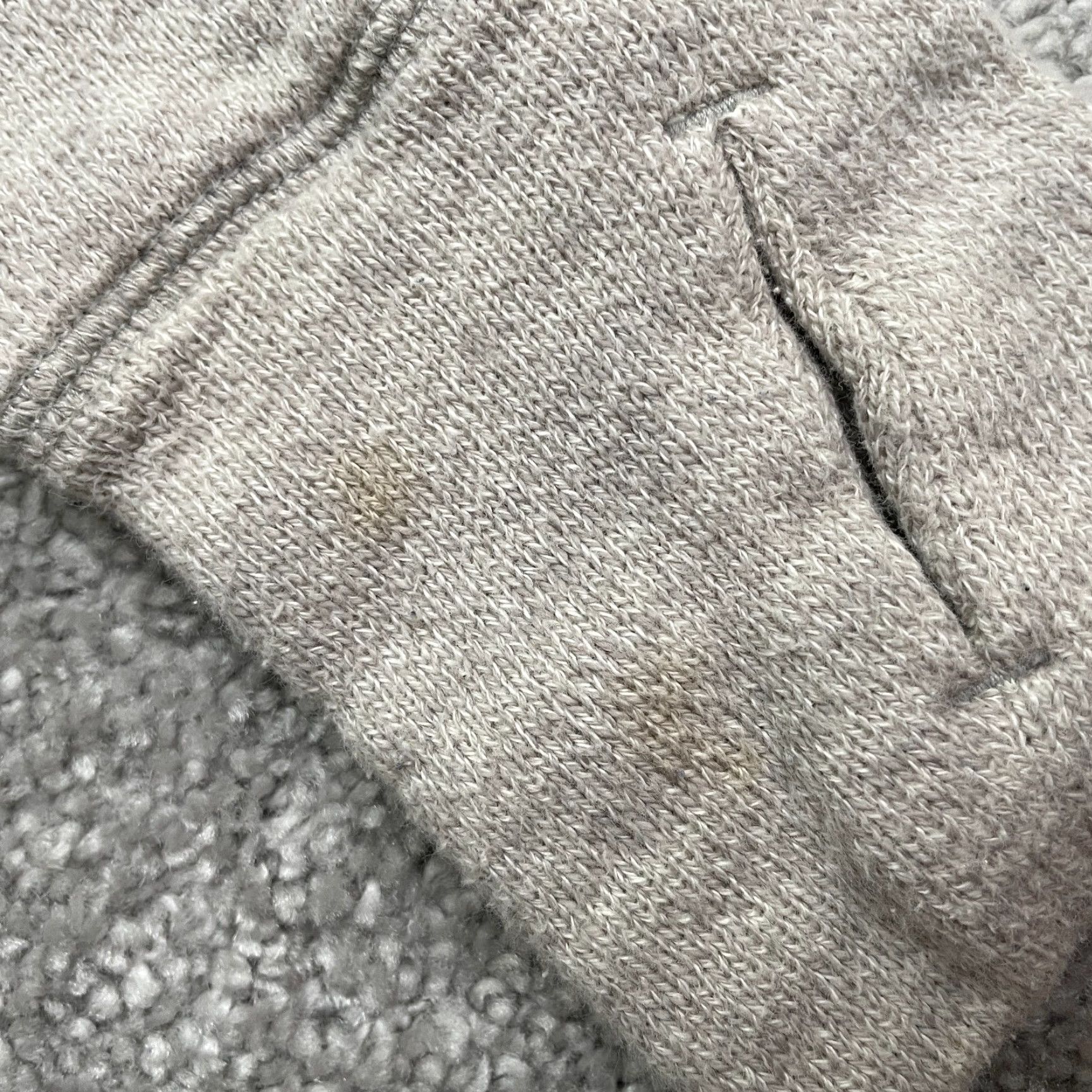 Gap Gap Fit Sweatshirt Womens Medium Beige Mock Neck Drawstring Thumbholes Pullover Size M / US 6-8 / IT 42-44 - 5 Thumbnail