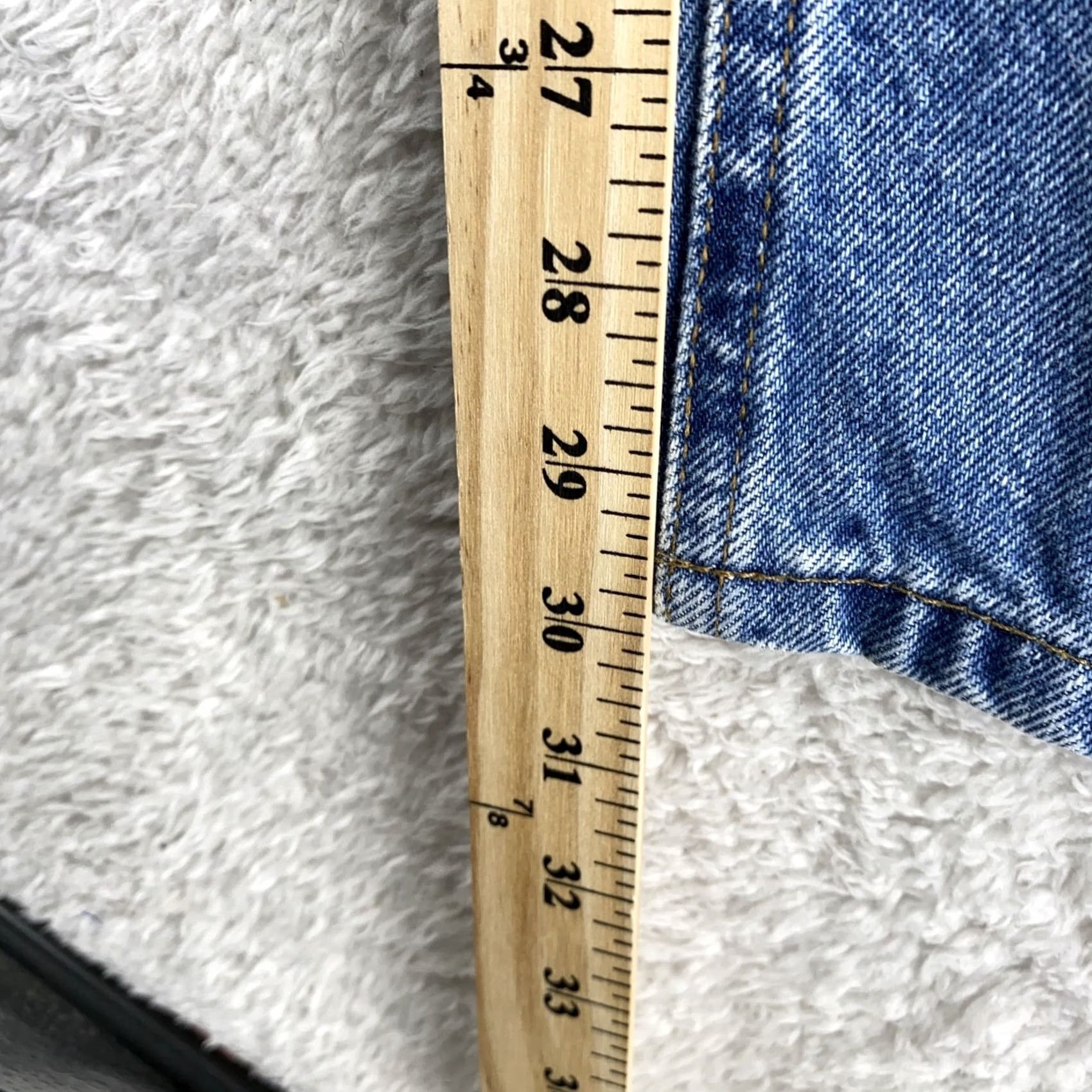 Carhartt Carhartt Jeans Mens 44x30 Relaxed Denim Straight Leg Stonewash B17 STW Size US 44 / EU 60 - 7 Thumbnail