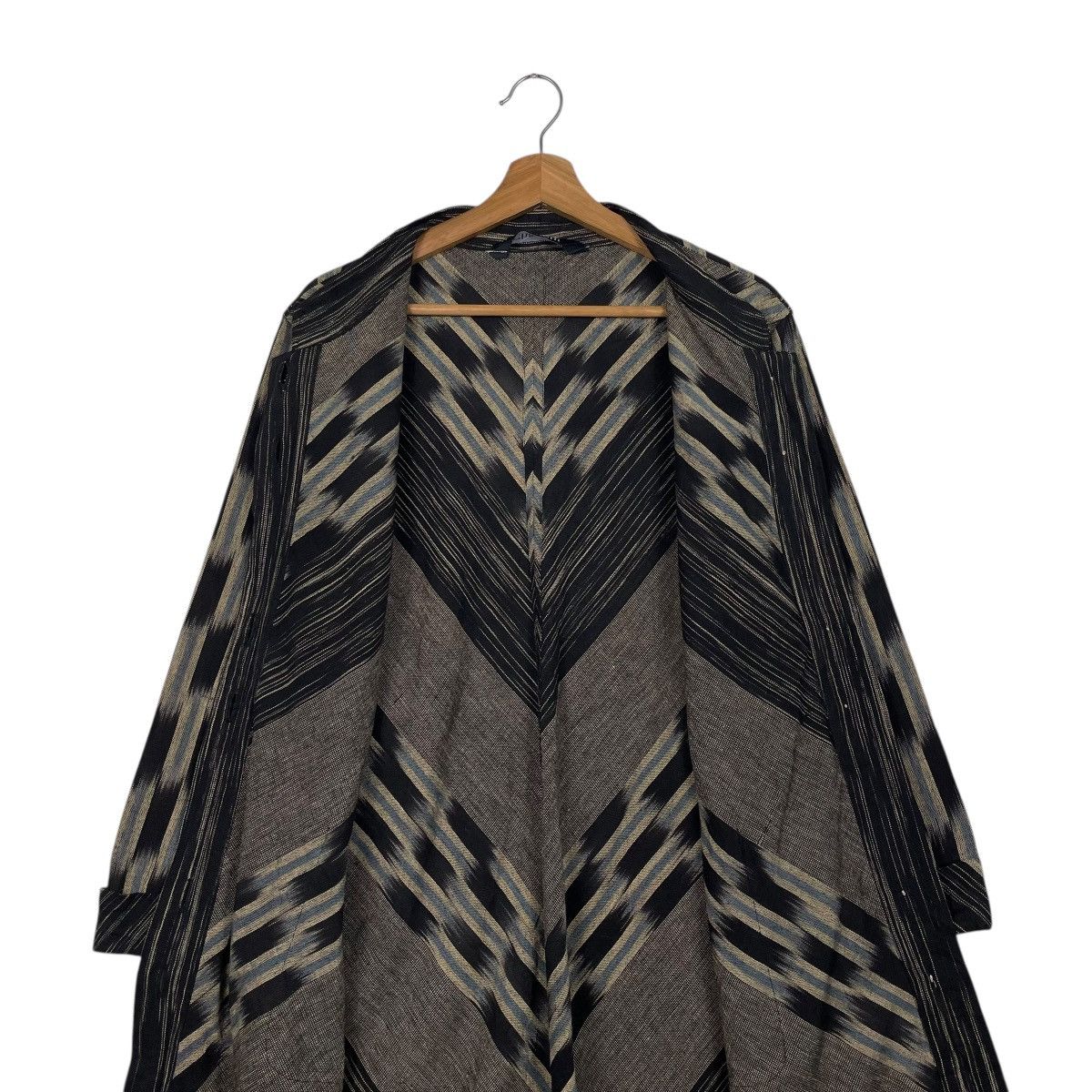 Japanese Brand Japanese Brand Chandni Patterned Long Coat Size M / US 6-8 / IT 42-44 - 13 Thumbnail