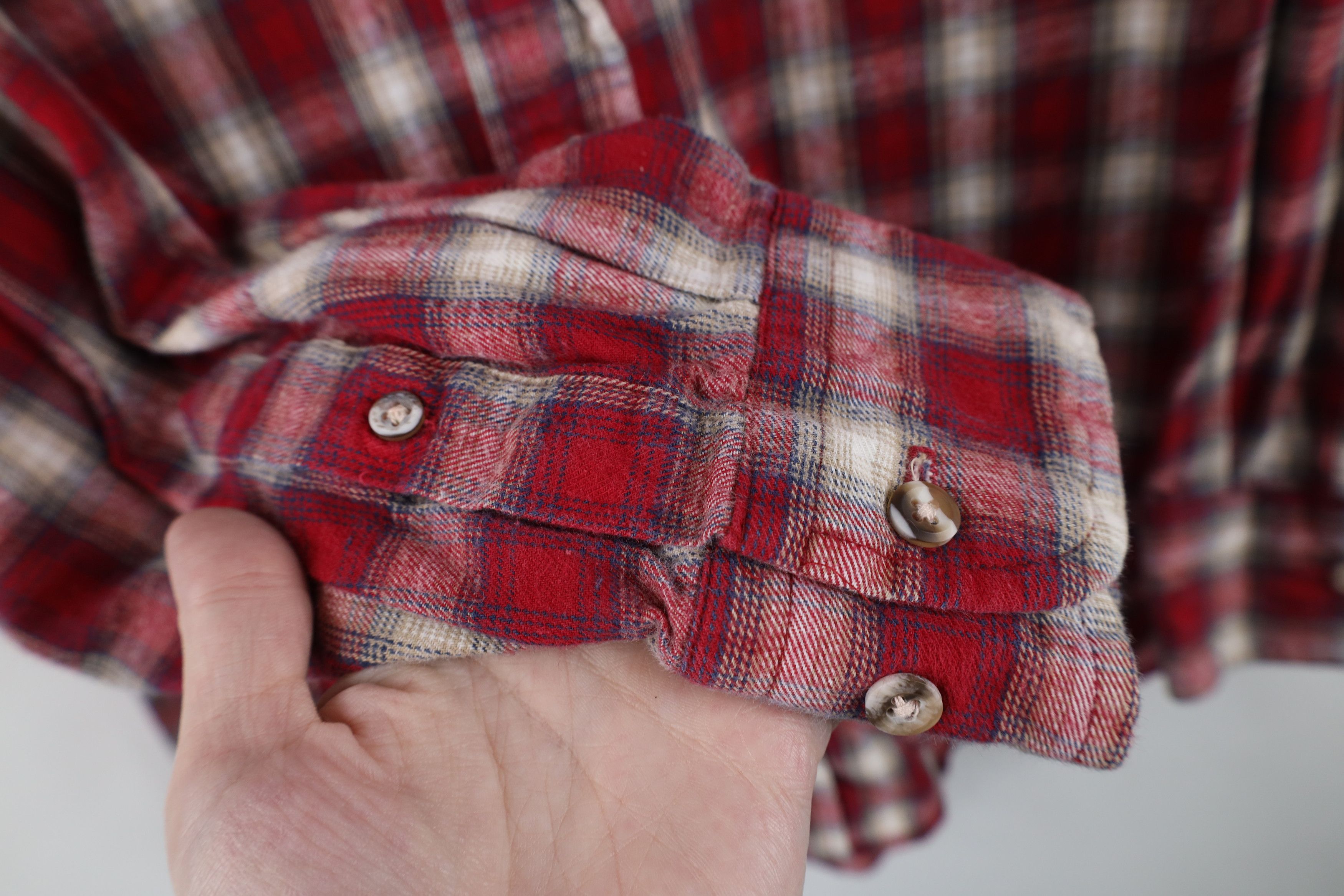 Vintage Vintage 90s Streetwear Flannel Collared Button Down Shirt Size US M / EU 48-50 / 2 - 4 Thumbnail