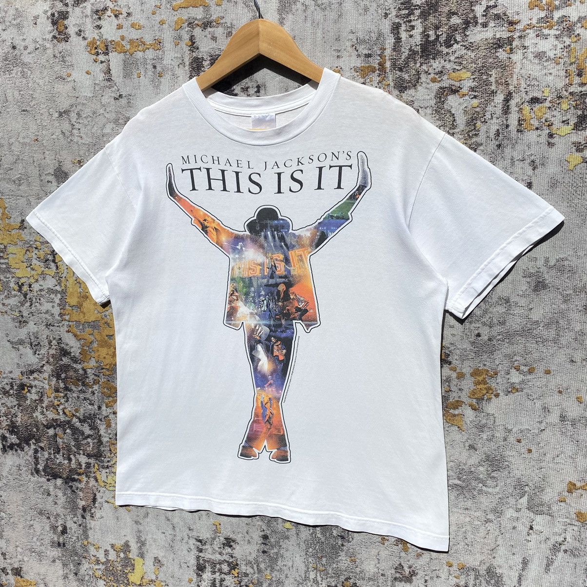 Band Tees × Michael Jackson × Vintage Vintage Michael Jackson’s King Of Pop Shirt©️2009 Size US M / EU 48-50 / 2 - 3 Thumbnail