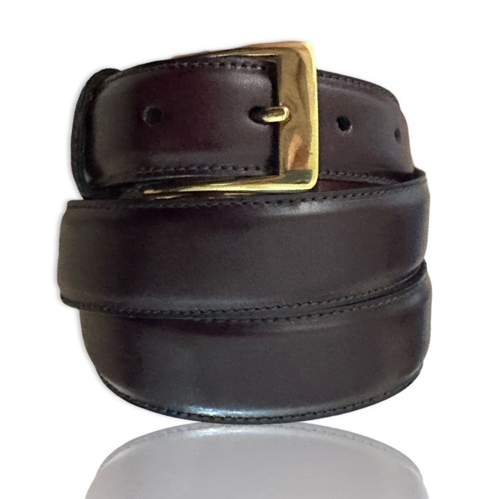 Cole Haan Cole Haan Genuine Leather Dress Belt Brown Men’s 38/95. Size 38 - 10 Thumbnail