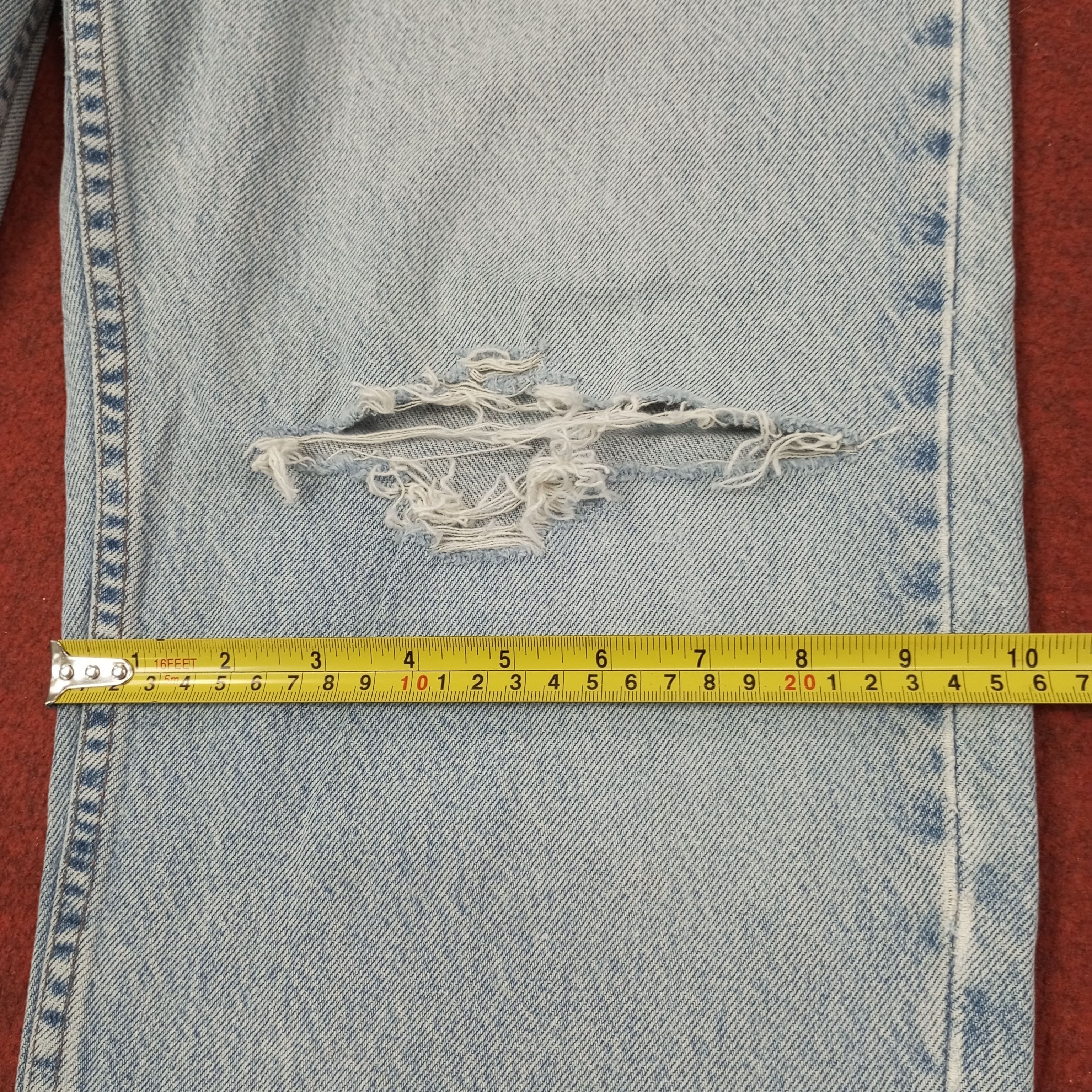 Levi's Levis Straight Relaxed Silver Tab Distressed Jeans c244n23 Size US 32 / EU 48 - 10 Thumbnail