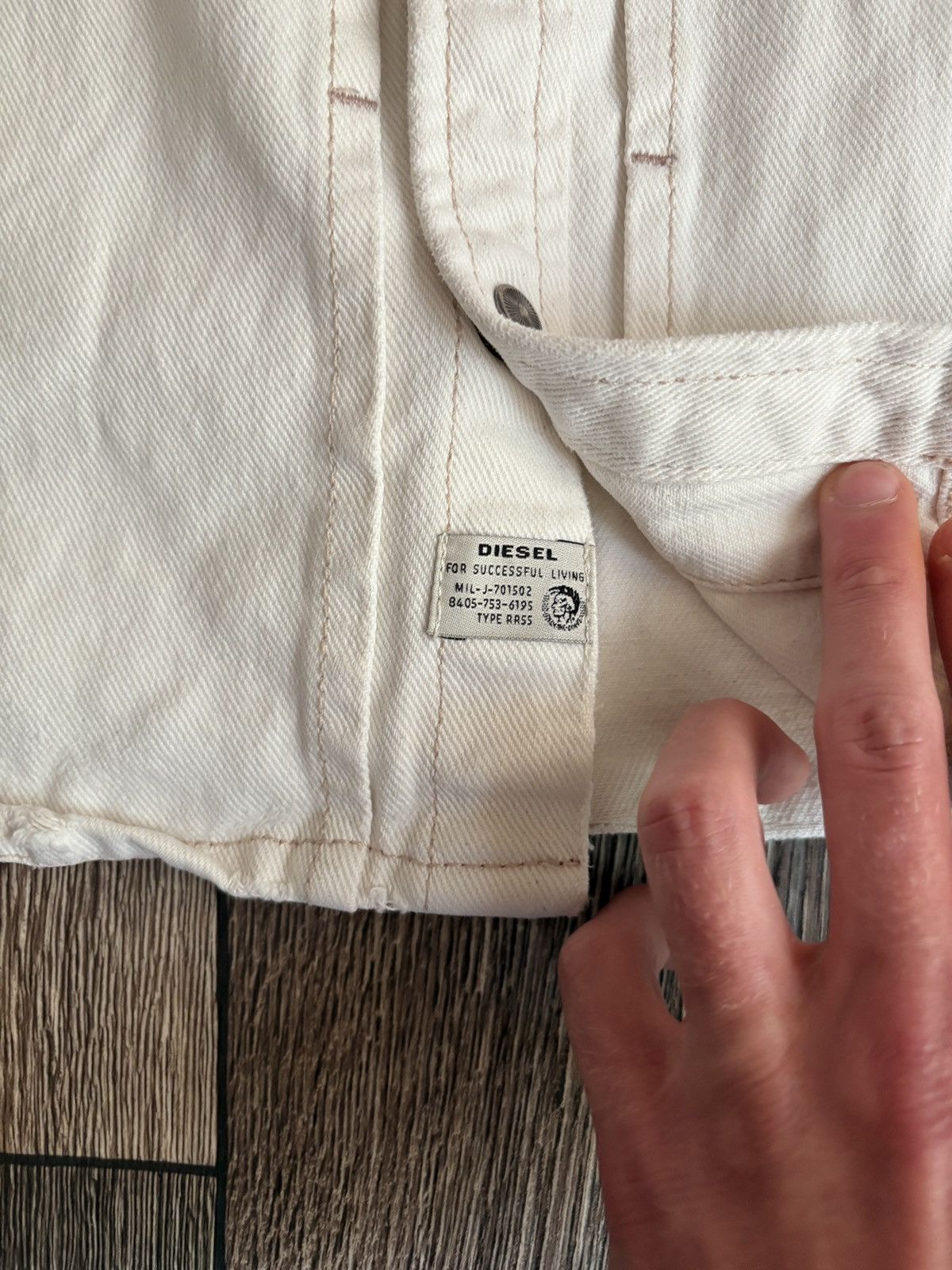 Diesel Diesel Distressed Shirt Button Up Size US M / EU 48-50 / 2 - 7 Thumbnail