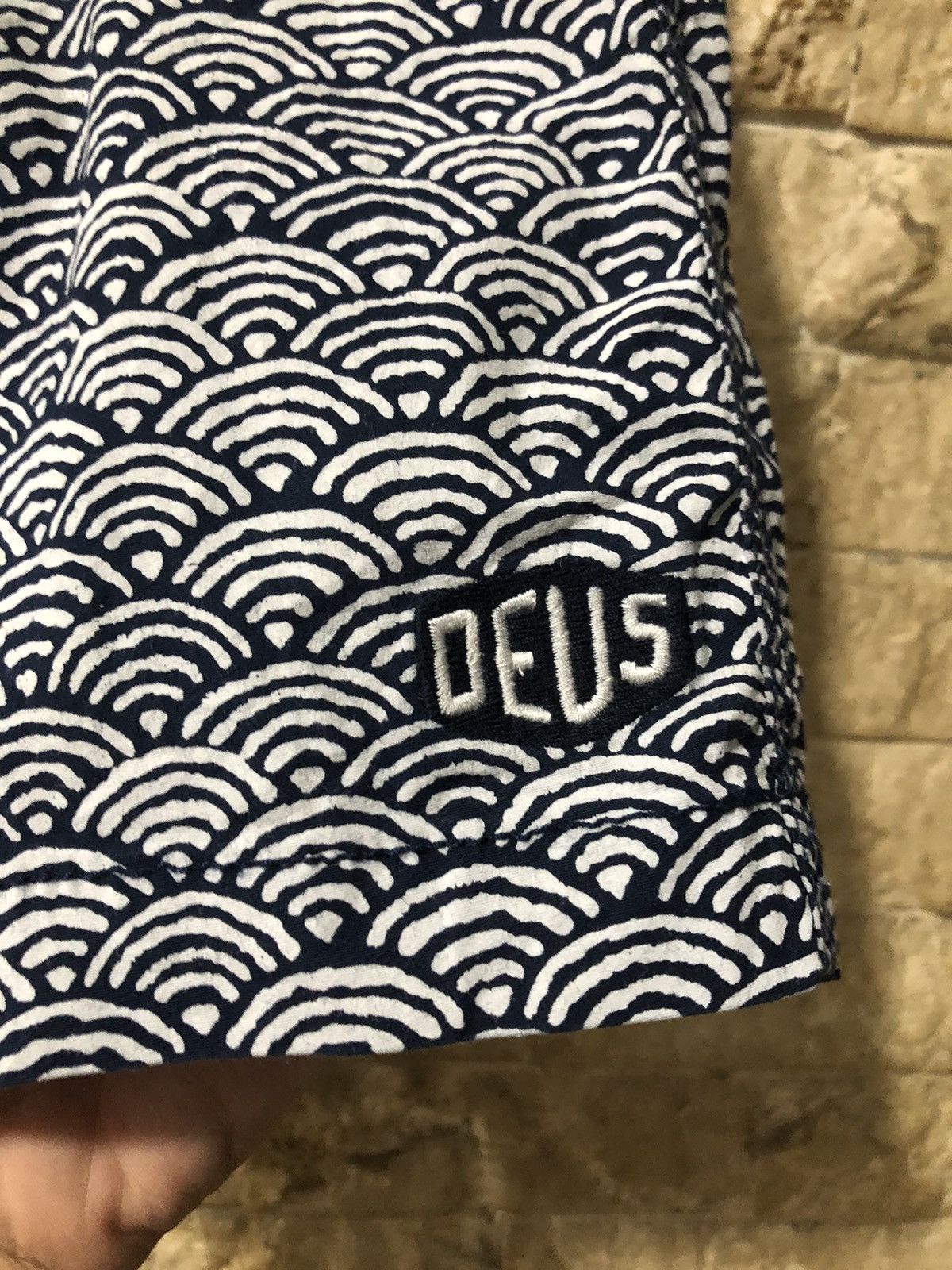 Deus Ex Machina Deus Tugu Nihon Wave Boardshort Size US 29 - 3 Thumbnail