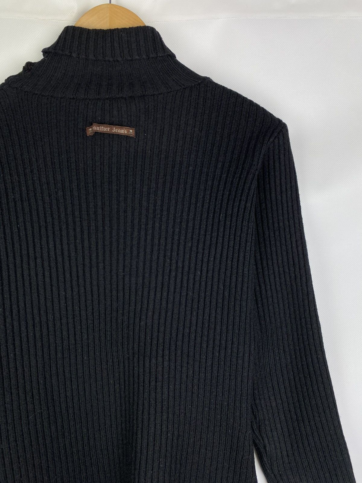Jean Paul Gaultier × Vintage Jean Paul Gaultier Vintage 90s turtleneck sweater pullover Size S / US 4 / IT 40 - 15 Thumbnail