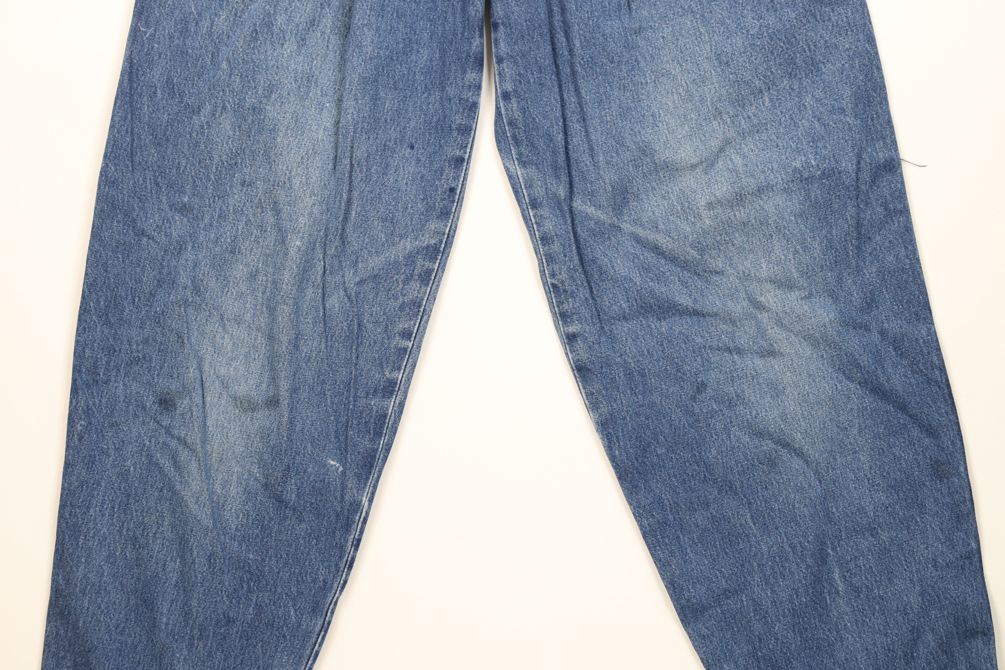 Vintage Vintage 90s Streetwear High Waisted Pleated Tapered Jeans Size 28" / US 6 / IT 42 - 3 Thumbnail