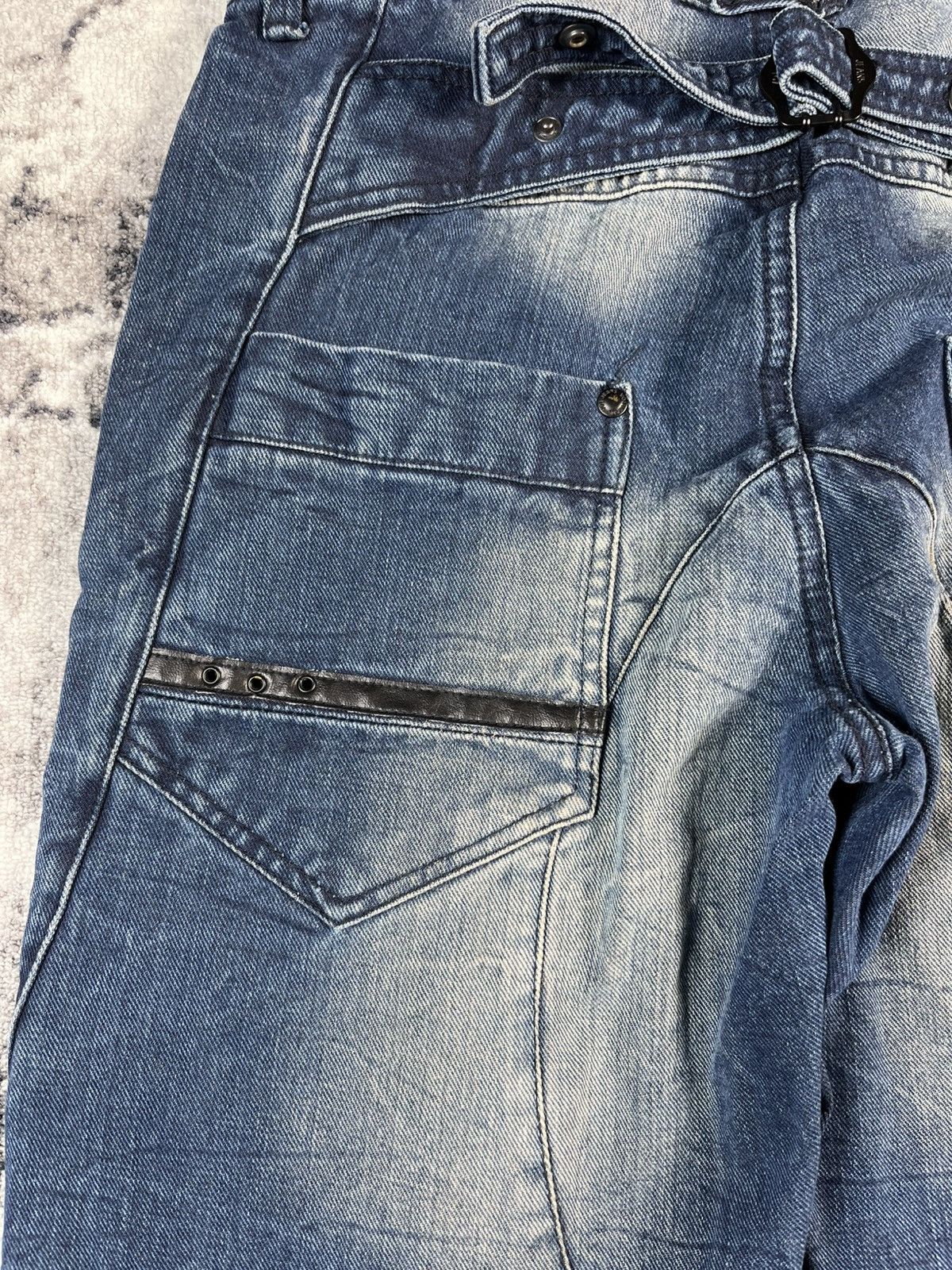 Voi Jeans Voi Jeans Distressed Cargo Denim Blue Y2K Fit Size US 30 / EU 46 - 13 Thumbnail