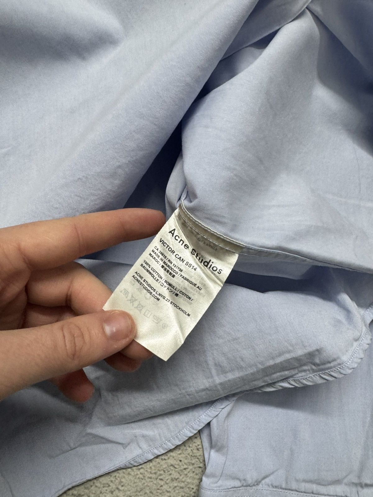 Acne Studios Vintage Y2k Acne Studios Shirt 00’s Size US L / EU 52-54 / 3 - 9 Thumbnail