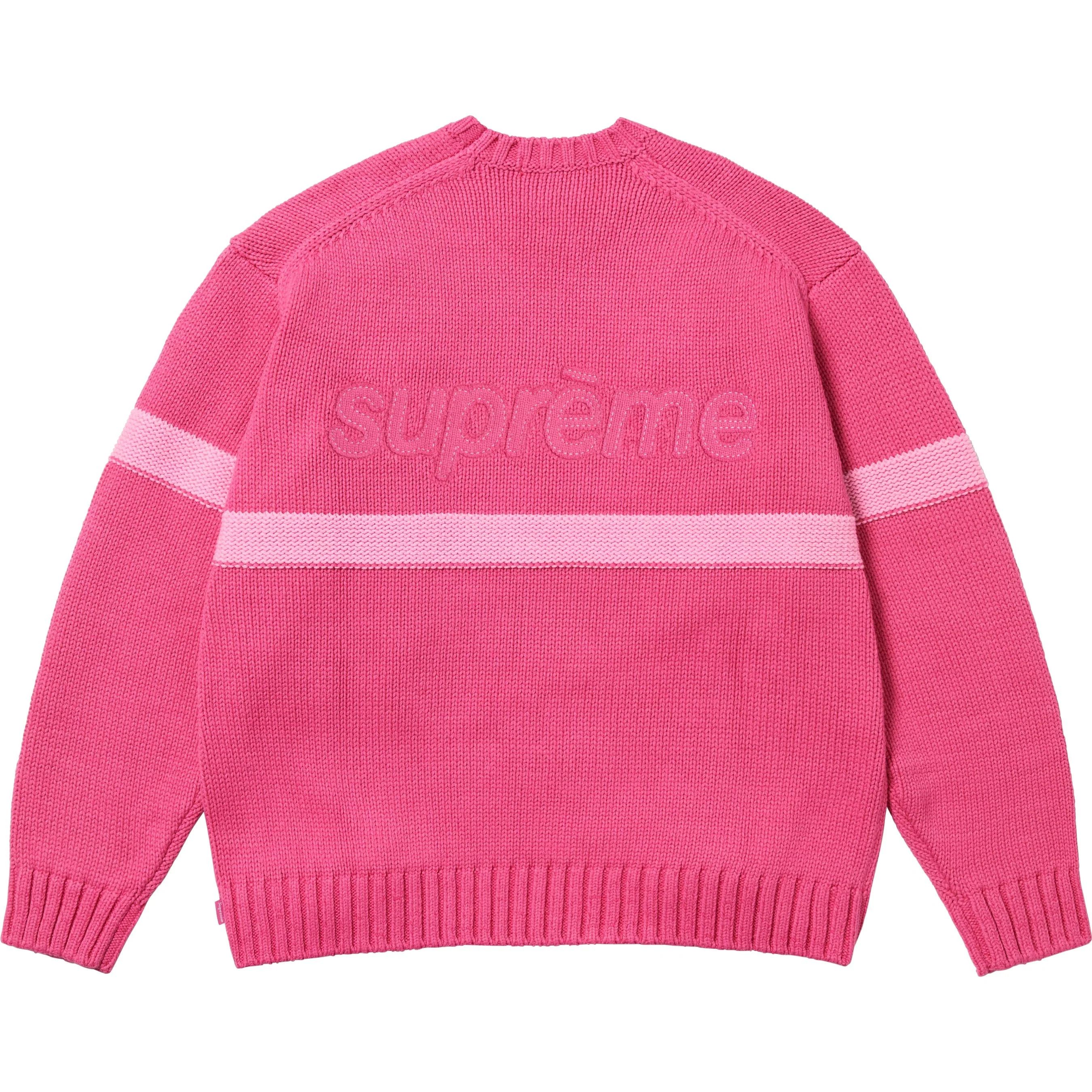 新品Supreme Tonal Appliqué Sweater M size Supreme Tonal Applique Sweater Mサイズ ブラック - メルカリ