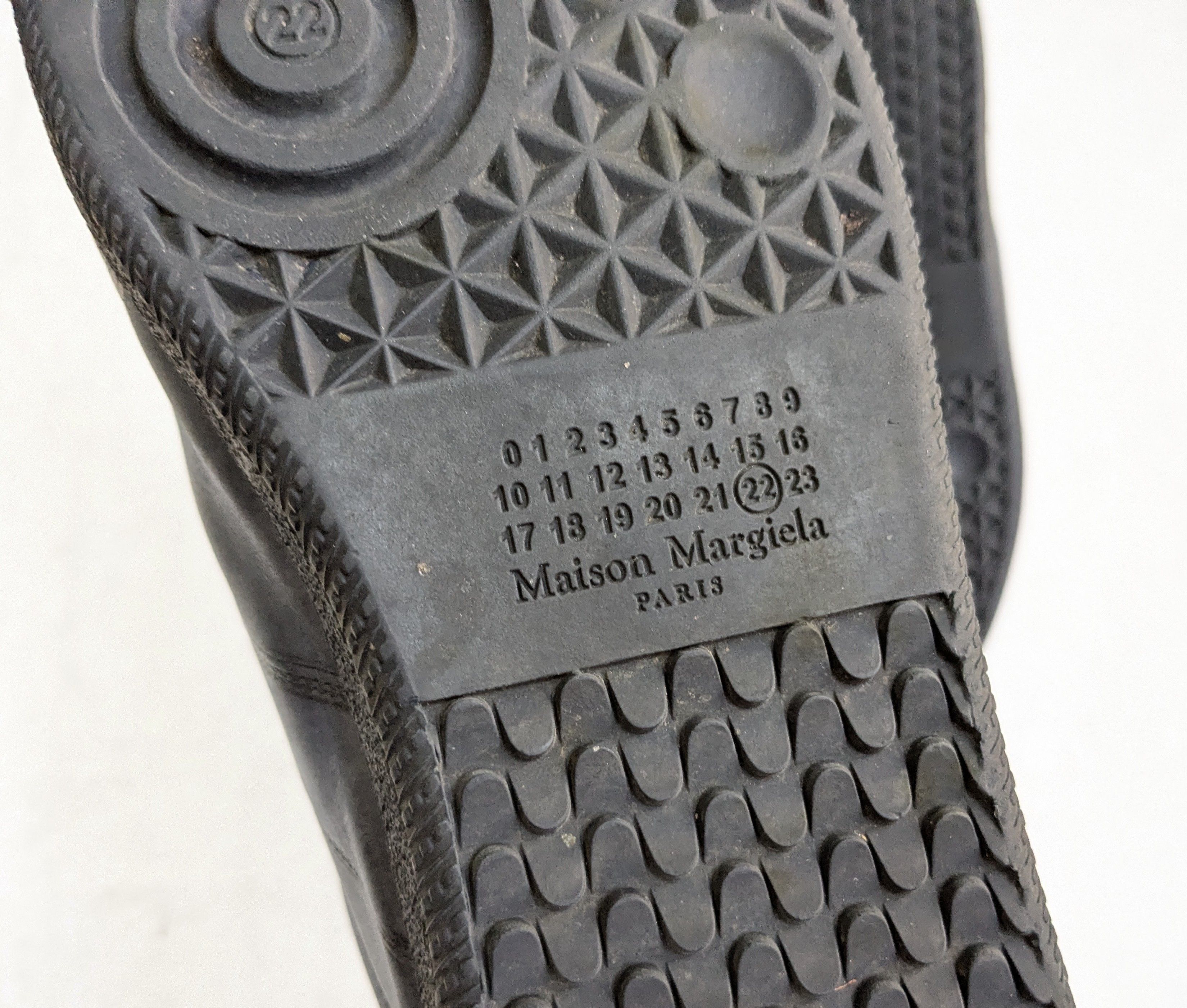 Maison Margiela Maison Margiela Replica GAT Sneakers Blue 9 42 Leather Low Size US 9 / EU 42 - 14 Thumbnail