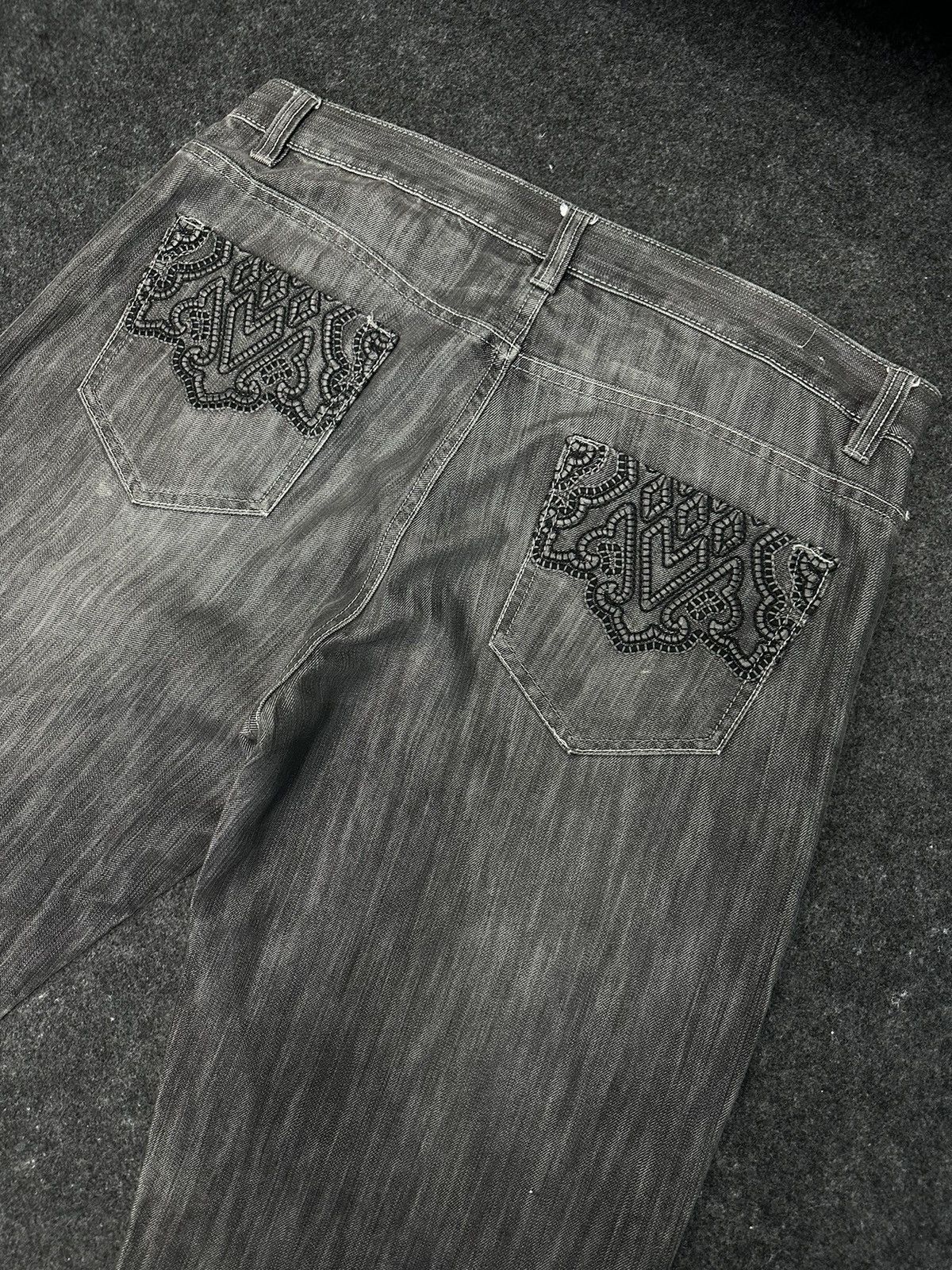 Avirex Avirex Baggy Washed Denim Size 36 F32 Size US 36 / EU 52 - 4 Thumbnail