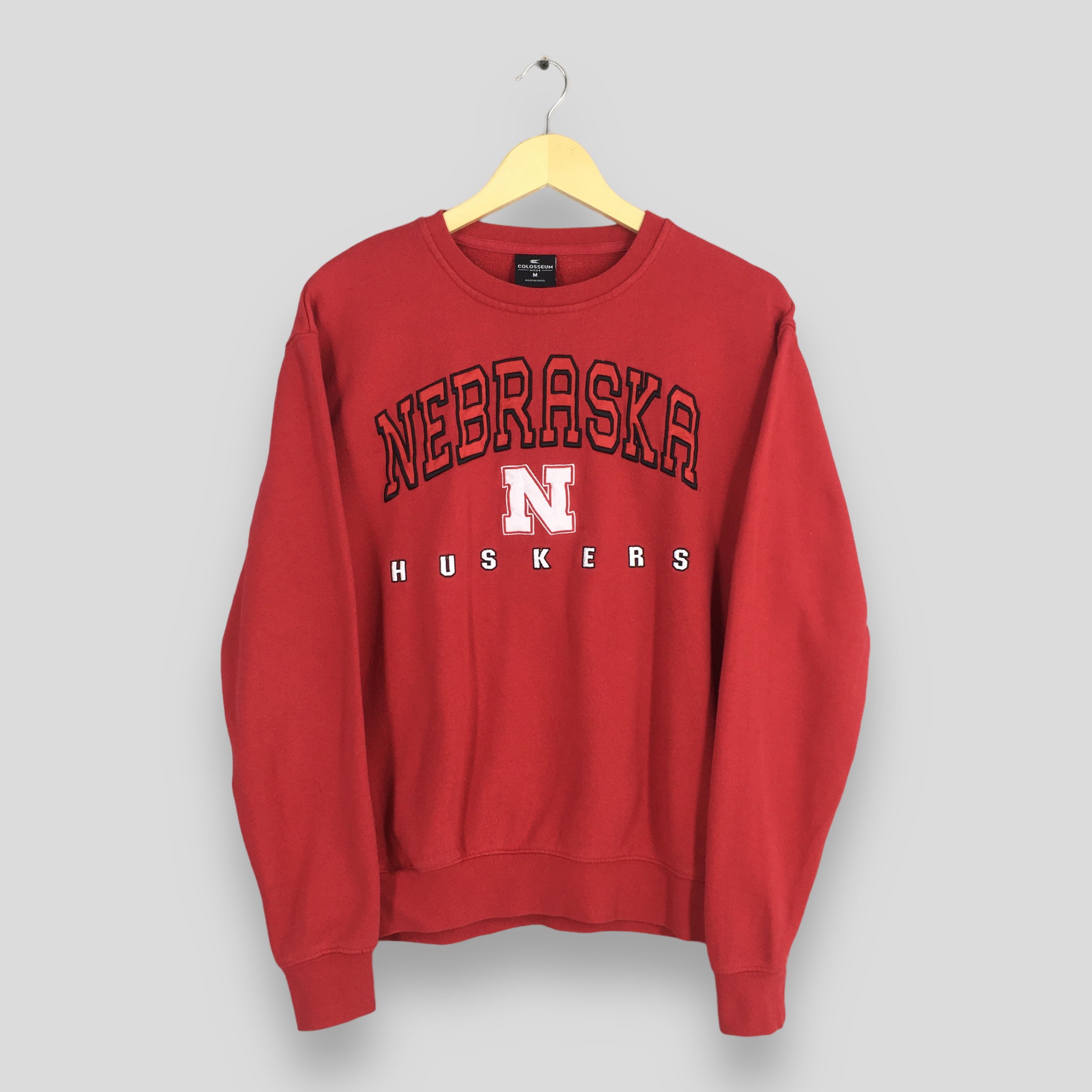 NCAA × Vintage Vintage Nebraska Huskers Football Sweatshirt Medium Size US M / EU 48-50 / 2 - 1 Thumbnail