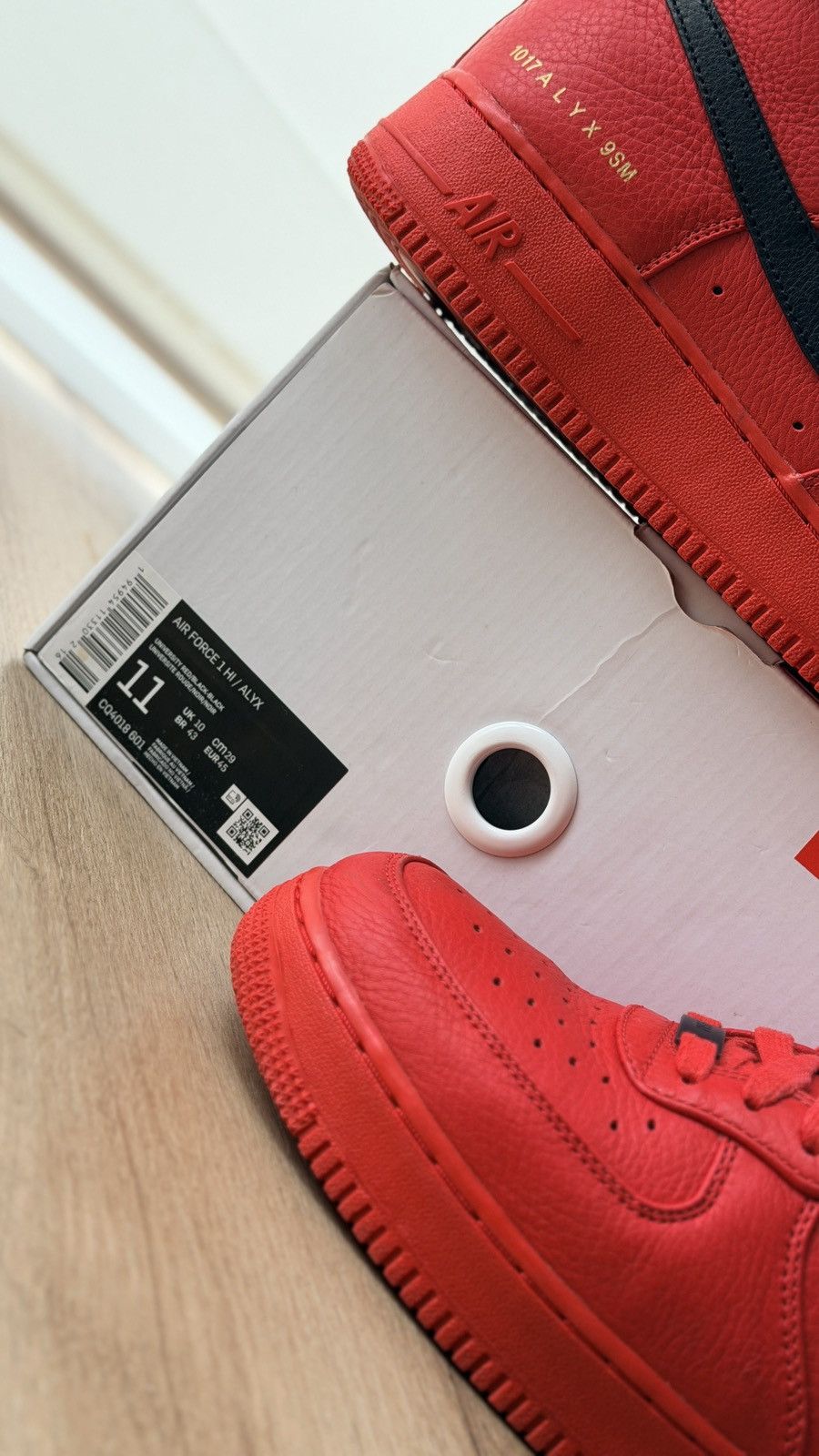 Nike Nike Air Force 1 High 1017 ALYX 9SM Size US 11 / EU 44 - 12 Thumbnail