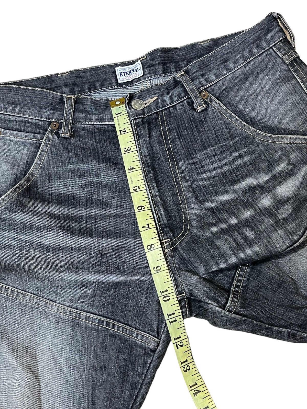 Eternal VINTAGE ETERNAL BITCKU KURASHIKI JAPANESE DENIM JEANS Size US 32 / EU 48 - 11 Thumbnail
