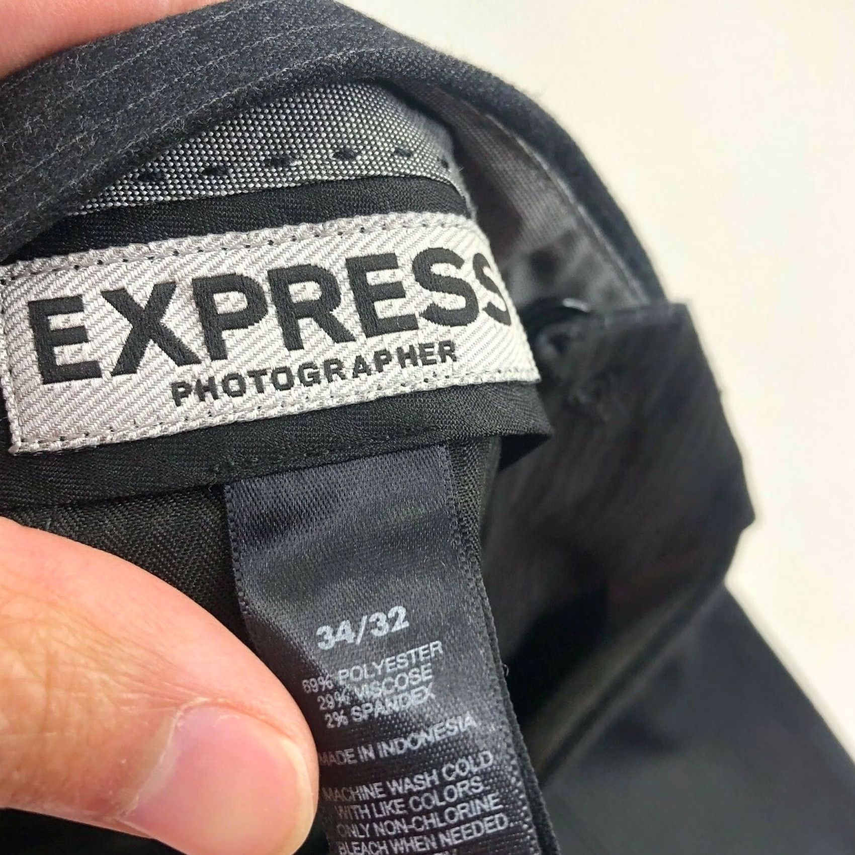 Express VINTAGE Express Photographer Pants Shirt? Size US 34 / EU 50 - 7 Thumbnail