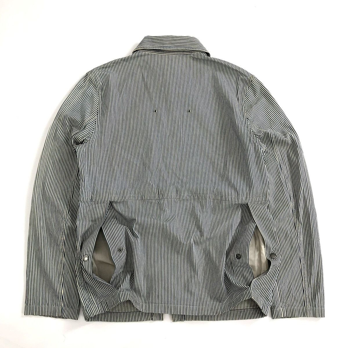 Vintage A.PC Paris Hickory Chore Denim Jacket Luxury