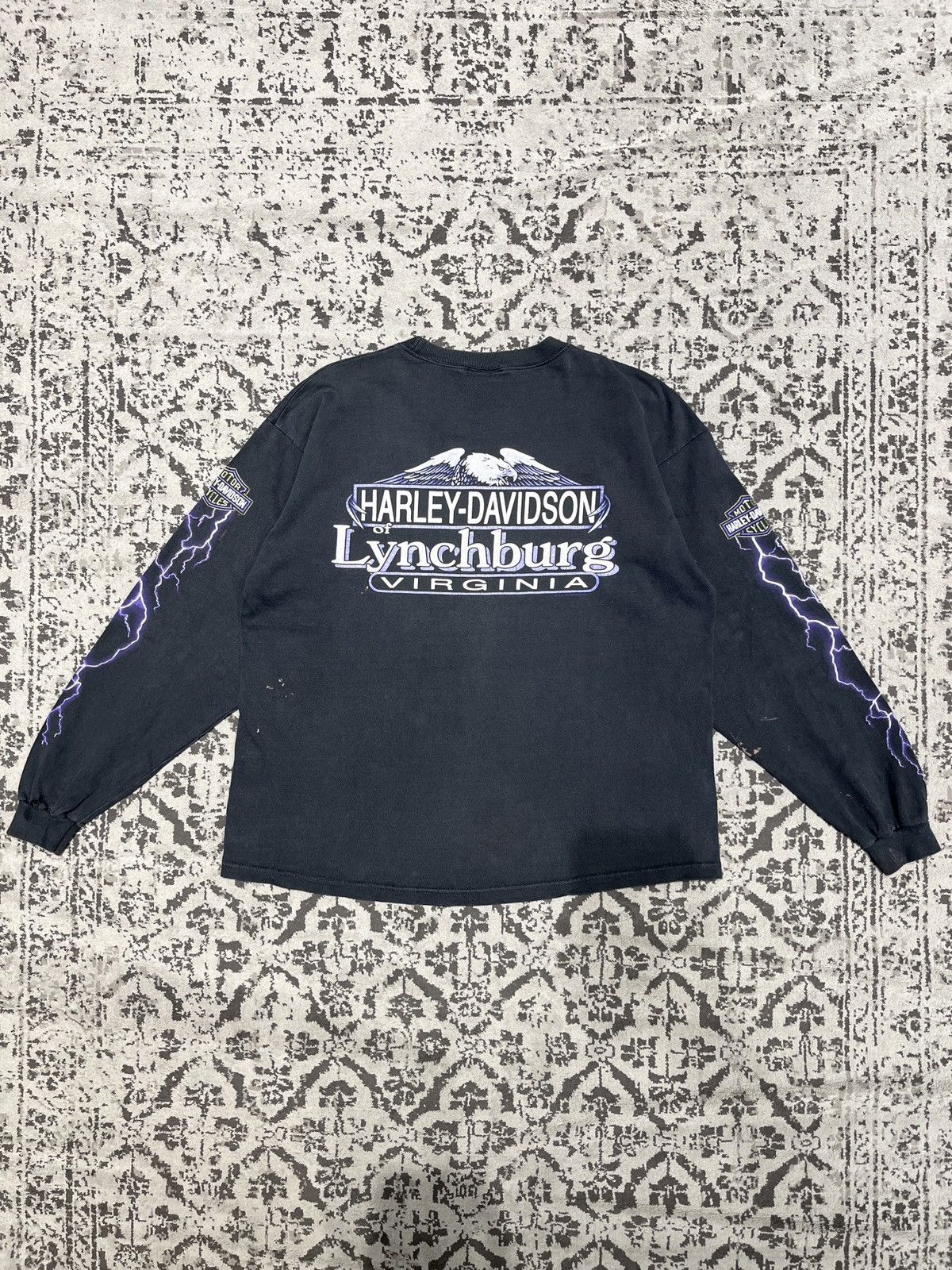 Vintage Vintage 1995 Harley Davidson Lightning Size US L / EU 52-54 / 3 - 3 Thumbnail