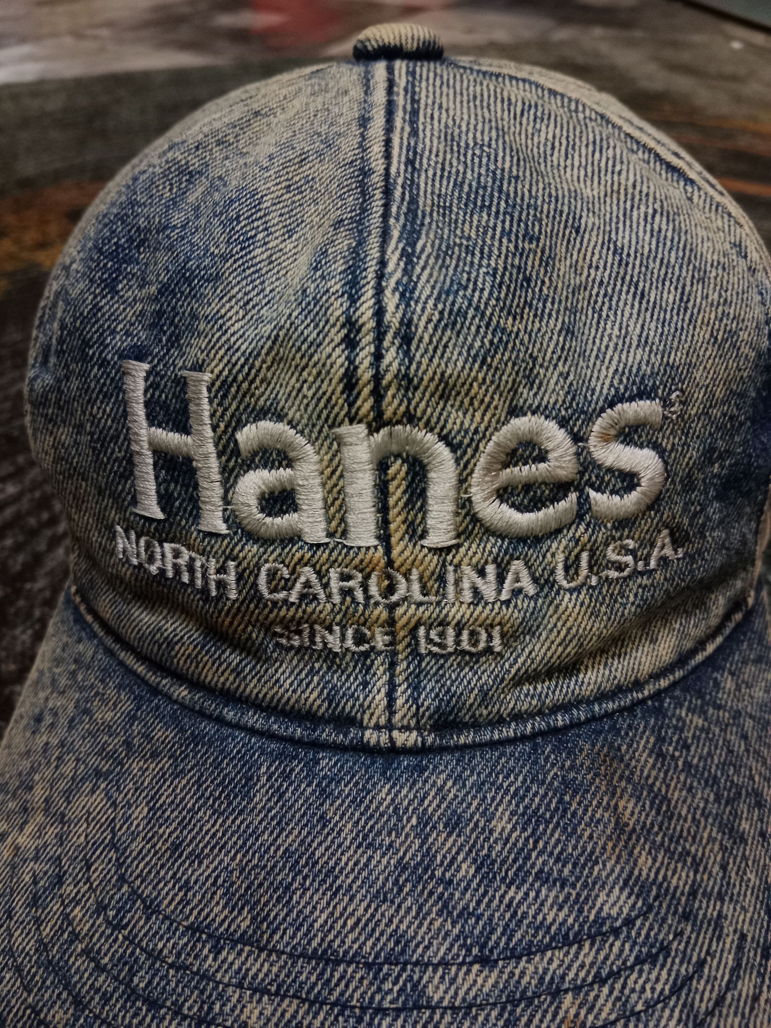 Hanes DENIM HANES HAT Size ONE SIZE - 5 Thumbnail