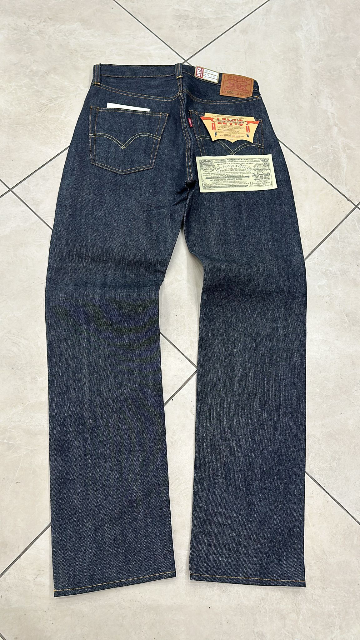 Levi's Vintage Clothing LVC Levi's Vintage Clothing 1947 501XX BigE Selvedge Jeans Size US 34 / EU 50 - 2 Thumbnail