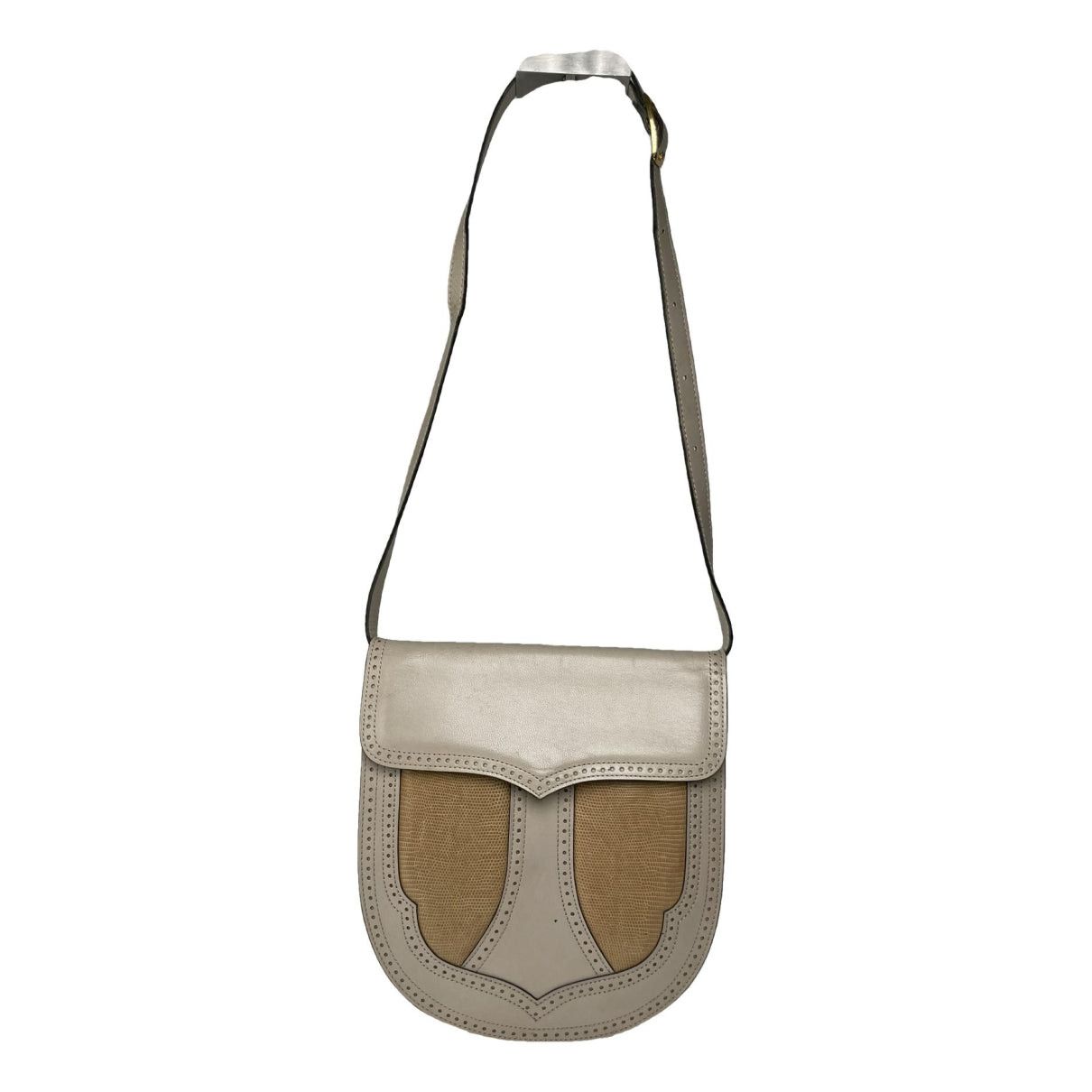 Yves Saint Laurent White Leather Handbag Size ONE SIZE - 1 Thumbnail