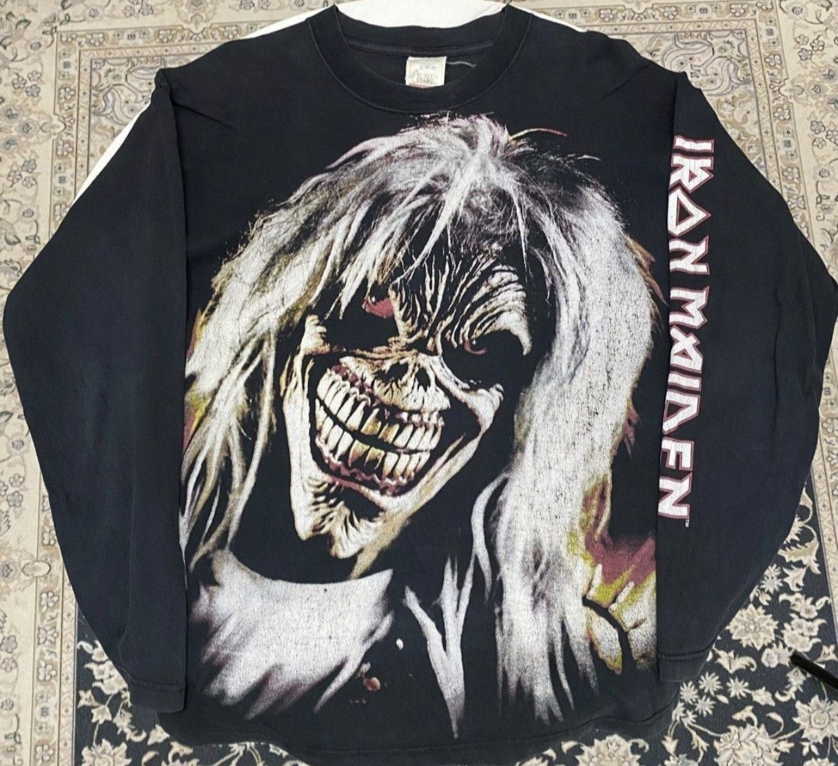 Band Tees Iron Maiden - Metal 2000 Eddie Big Face Long Sleeve Size US L / EU 52-54 / 3 - 1 Thumbnail