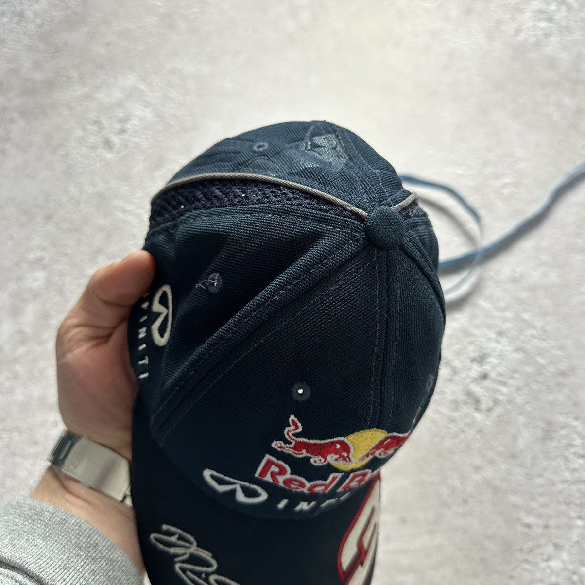 Red Bull Vintage Y2K Red Bull Infinity Racing Cap Size ONE SIZE - 5 Thumbnail