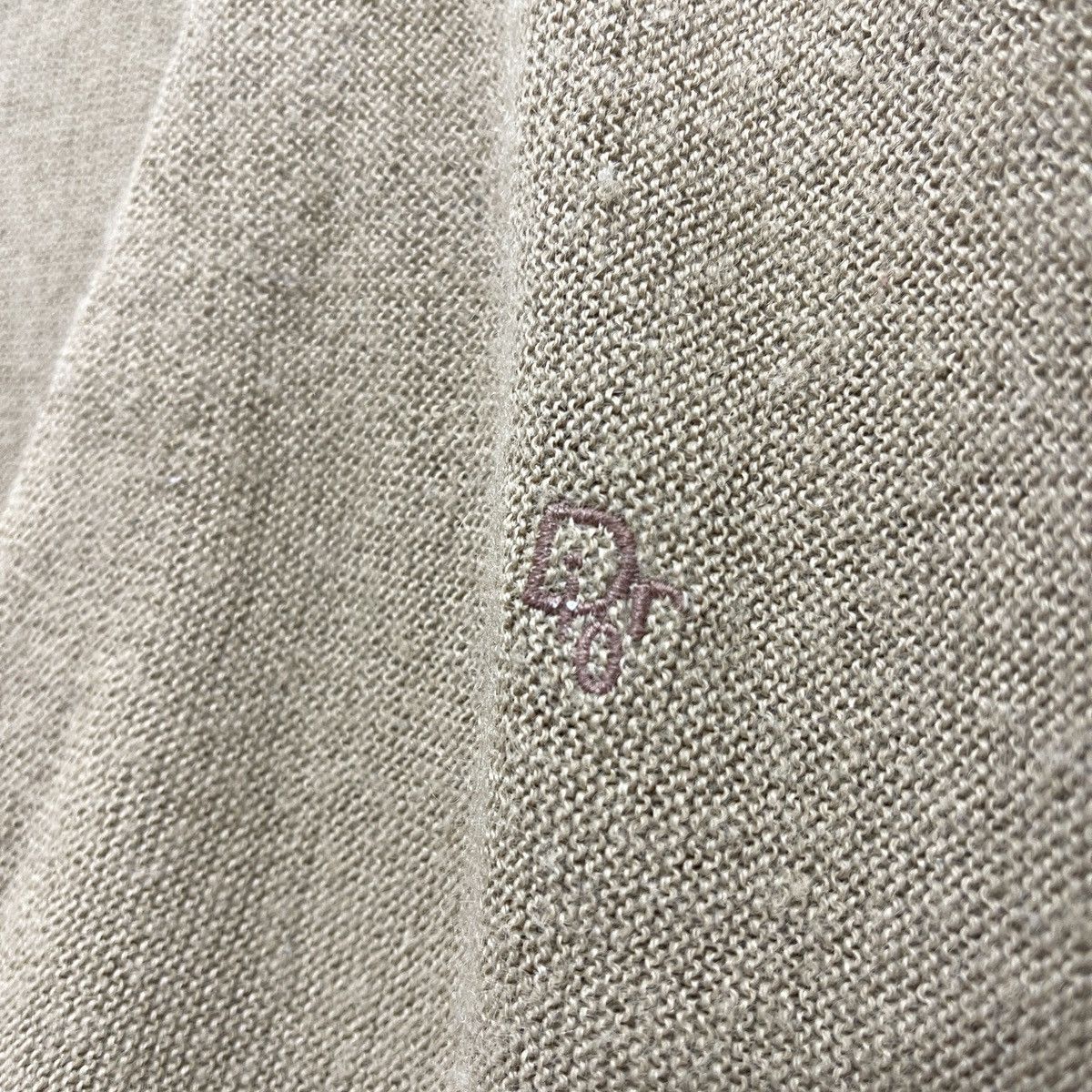 Christian Dior Monsieur Vintage Dior Small Logo Knit Cardigan Size US L / EU 52-54 / 3 - 3 Thumbnail