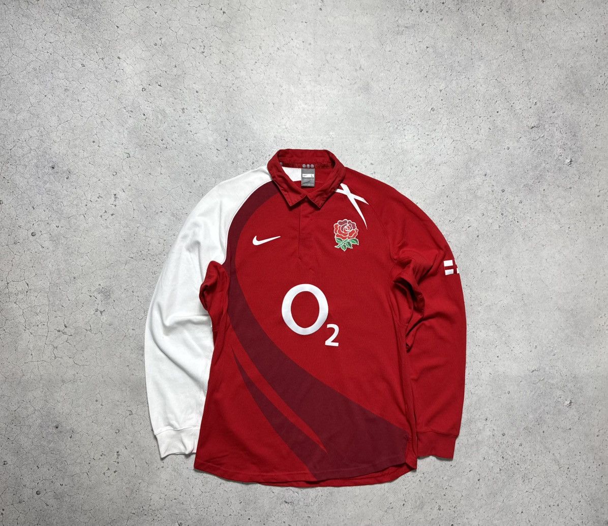 Nike × Vintage Vintage sweatshirt Nike Arsenal O2 soccer jersey