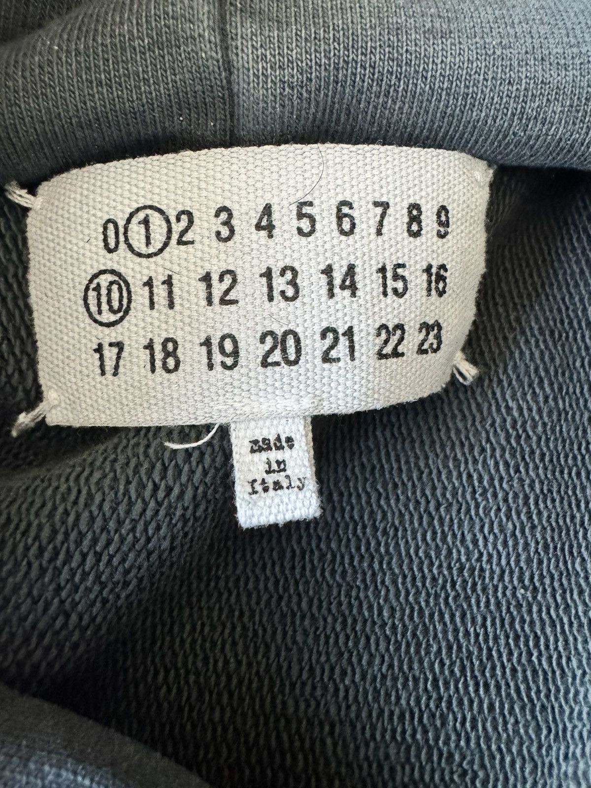 Maison Margiela Maison Margiela Embroidered Hoodie Size US XL / EU 56 / 4 - 2 Thumbnail
