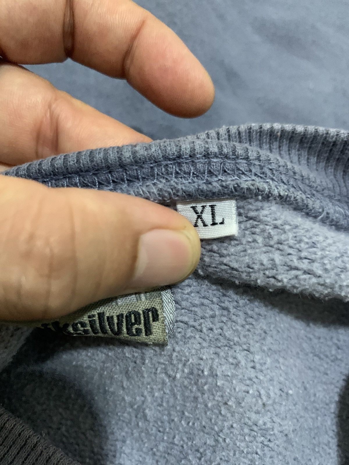 Quiksilver Vintage Quiksilver Silver Edition Sweatshirt Sun faded Size US XL / EU 56 / 4 - 13 Thumbnail