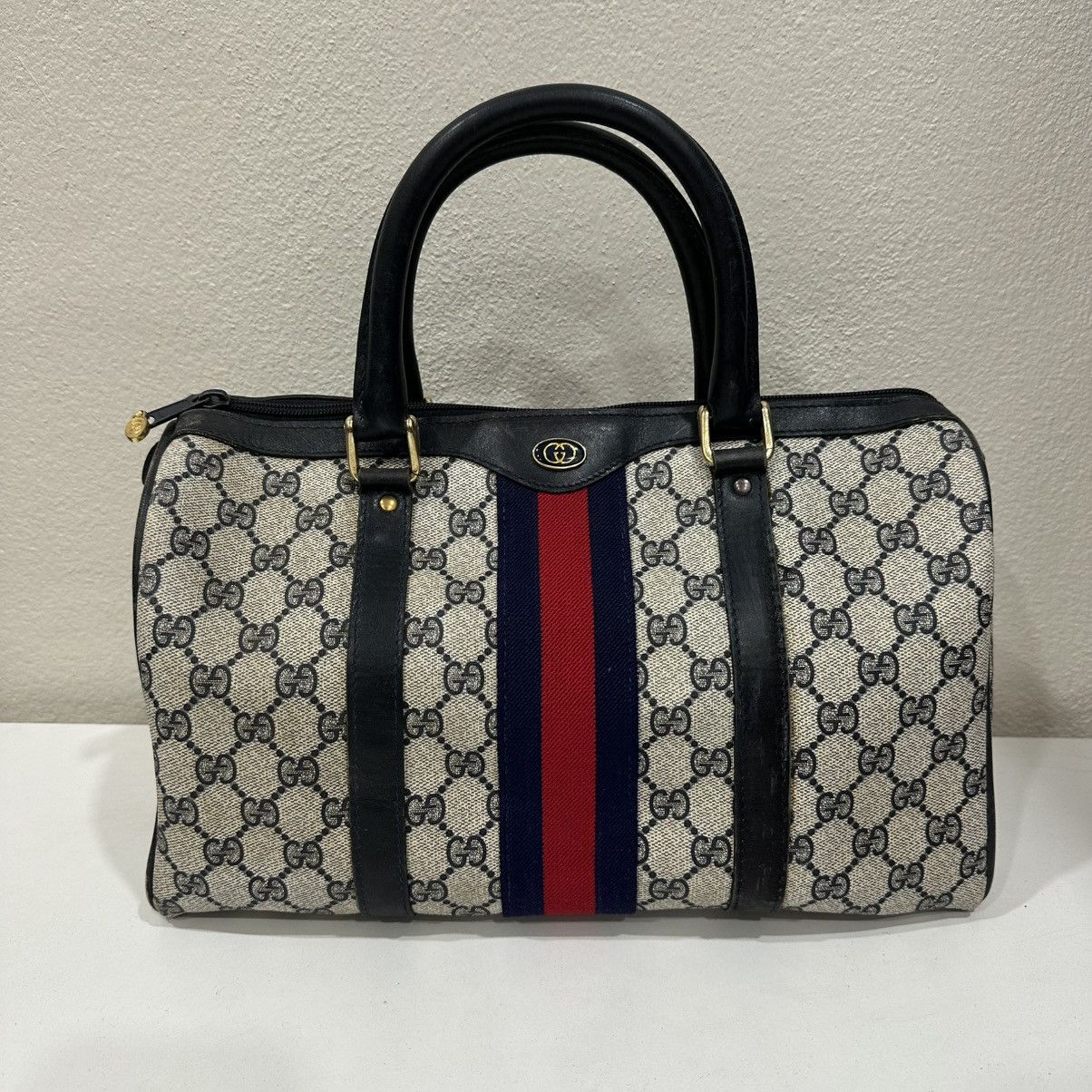 Gucci ‼️LASTDROP‼️ VINTAGE GUCCI GG SUPREME BOSTON BAG Size ONE SIZE - 2 Thumbnail