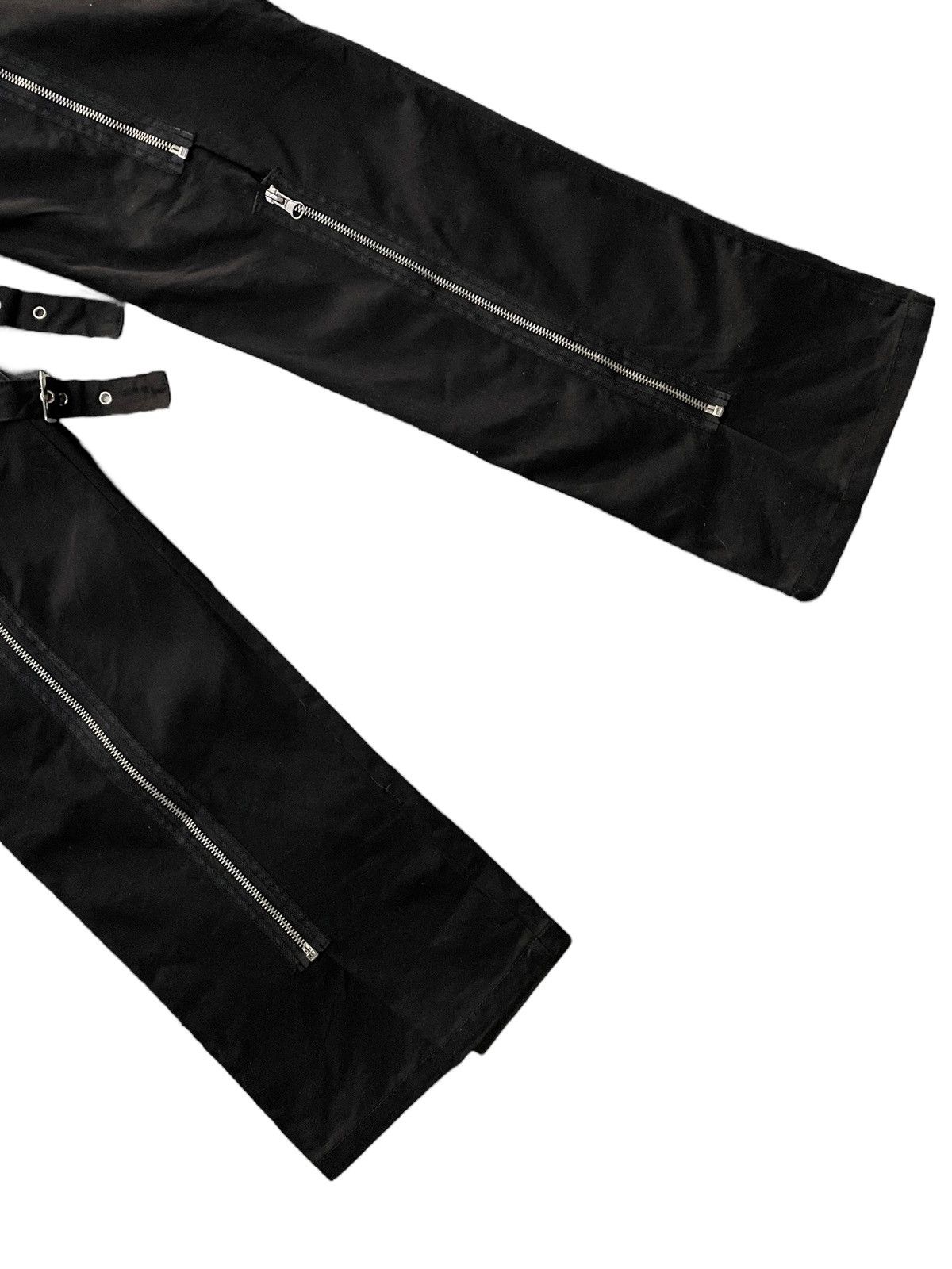 Japanese Brand Tokyo Ikebukuro Cyber Punk Bondage Cargo Pants Size US 30 / EU 46 - 16 Thumbnail
