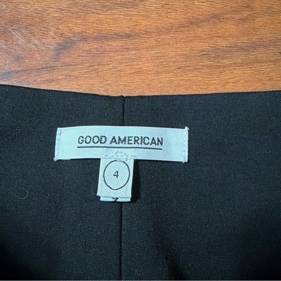 Good American Good American Sleek Black Dress Pants Sz 4 Size 27" / US 4 / IT 40 - 3 Thumbnail