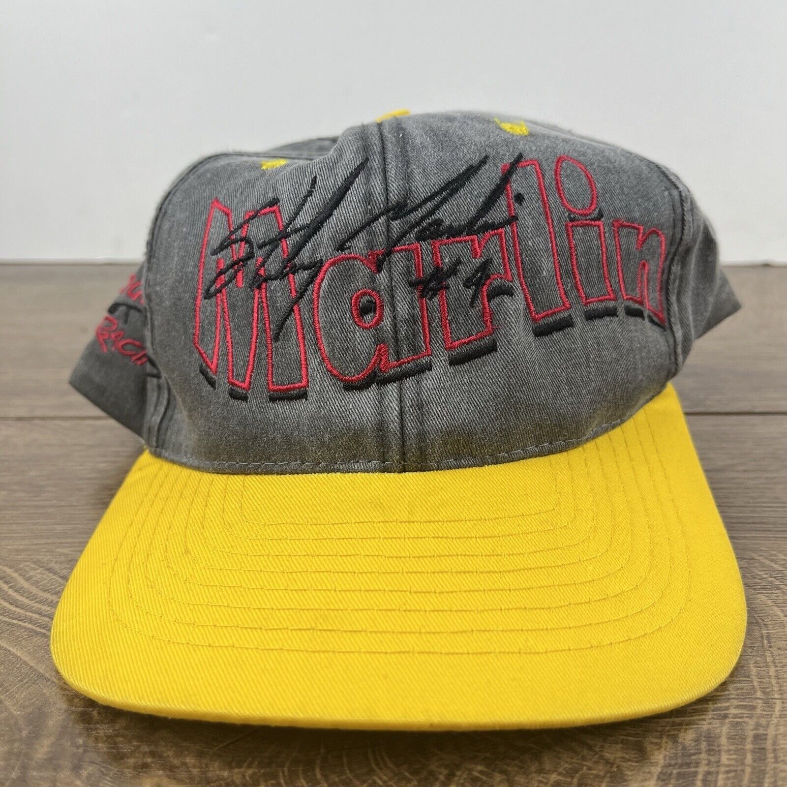 Other Sterling Martin Hat NASCAR Racing Gray Hat Adjustable Gray A Size ONE SIZE - 3 Thumbnail