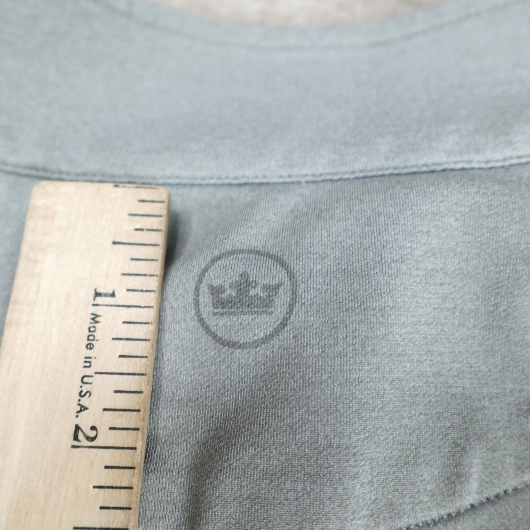 Peter Millar Peter Millar Crown Sport Sweater XL Gray Perth 1/4 Zip Golf Club Mens Pullover Long Sleeve Quiet Logo Rounded Pattern Solid Vintage: No Size US XL / EU 56 / 4 - 3 Thumbnail